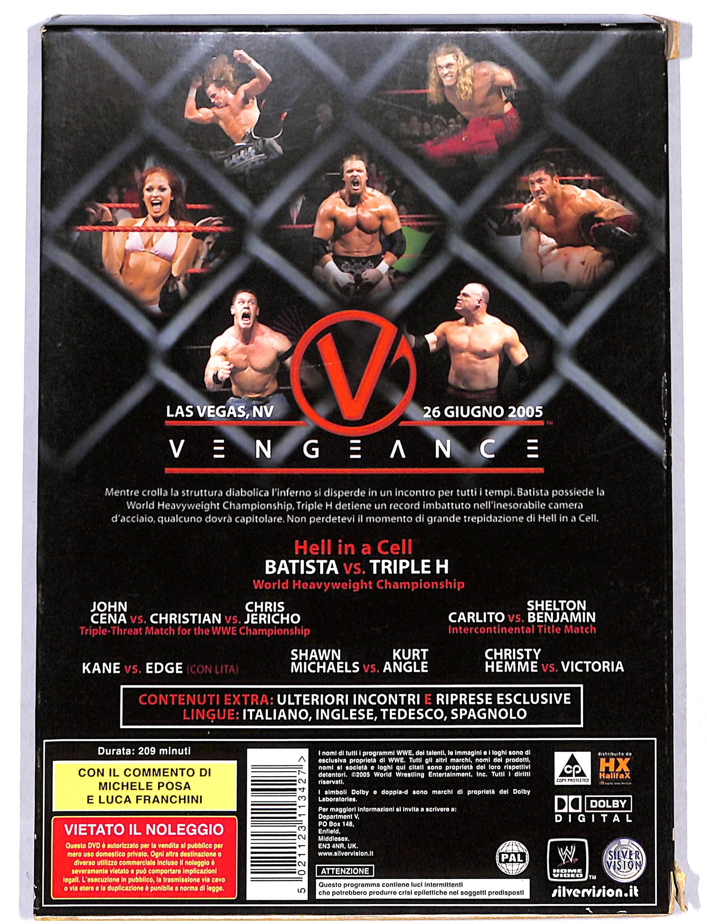 EBOND WWE - Vengeance 2005 DVD DB754655