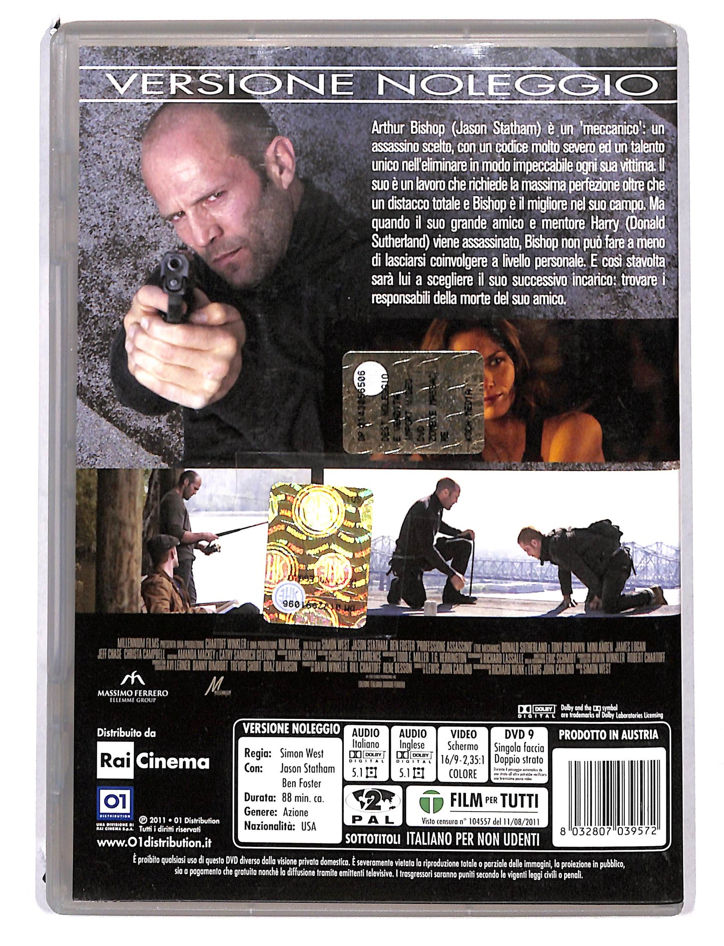 EBOND The Mechanic NOLEGGIO DVD DB754659