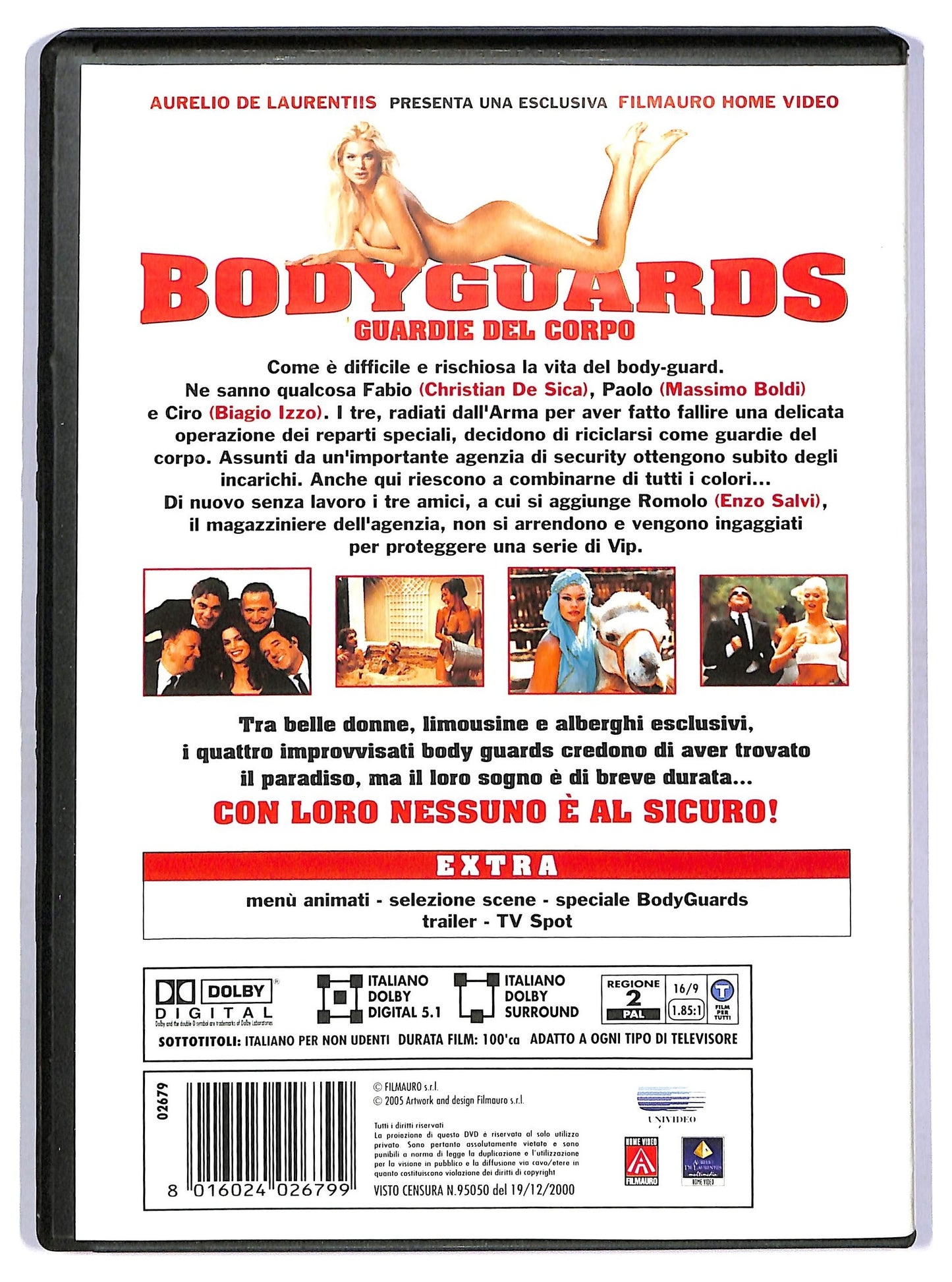EBOND body guards - guardie del corpo NOLEGGIO DVD DB754731