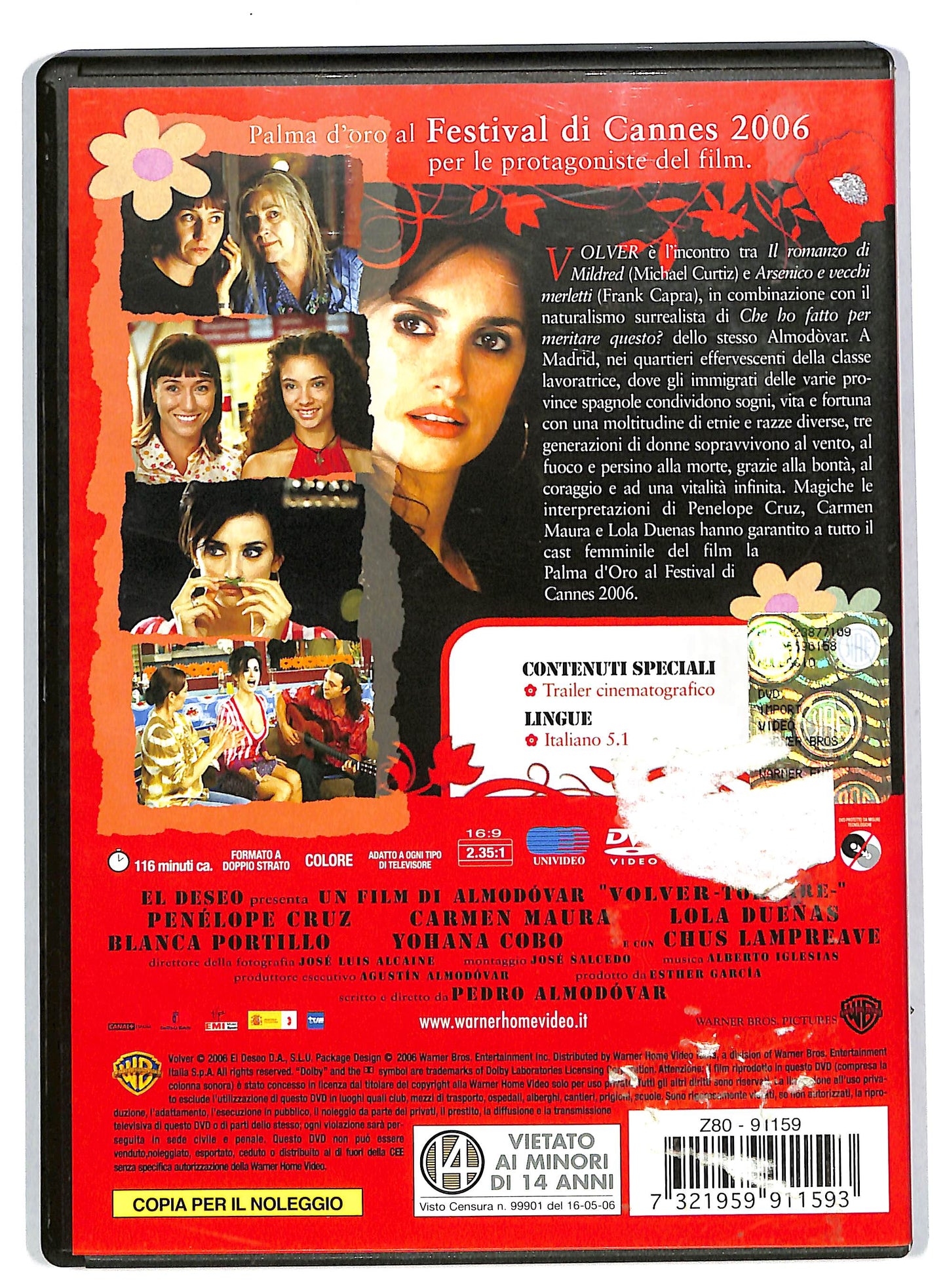 EBOND Volver - Tornare NOLEGGIO DVD DB754957