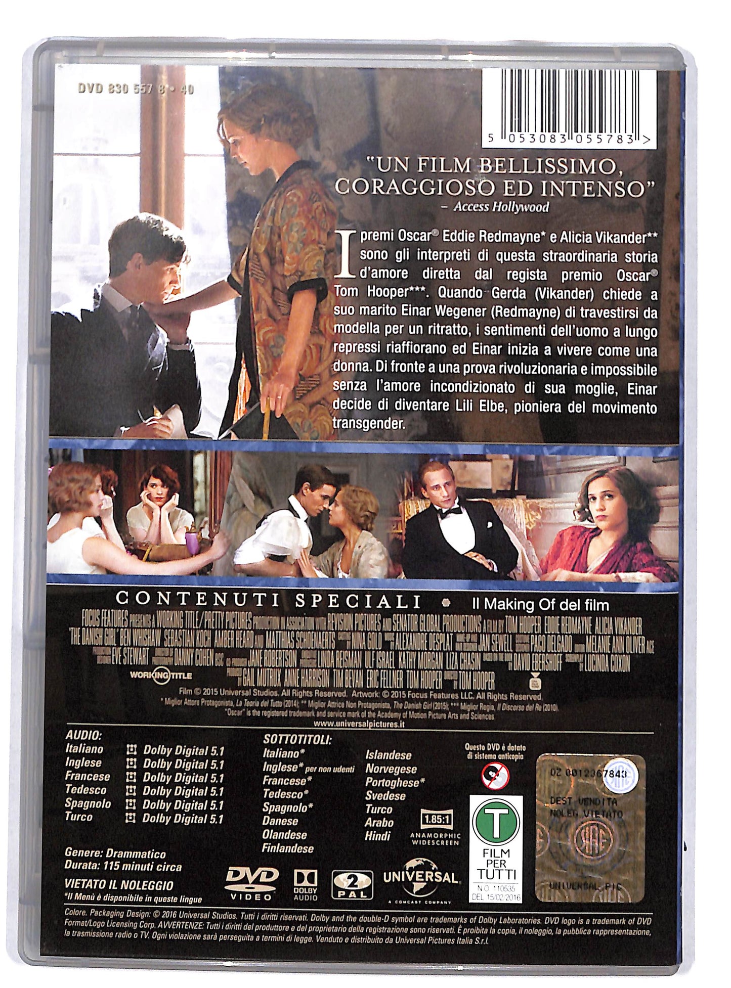 EBOND The Danish Girl DVD DB754959
