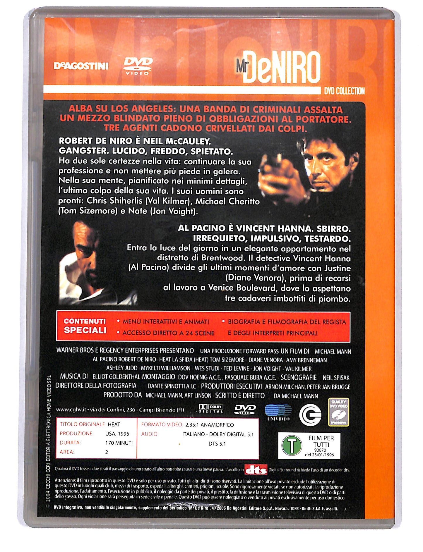 EBOND Mr De Niro Collection - Heat la sfida EDITORIALE DVD DB755113