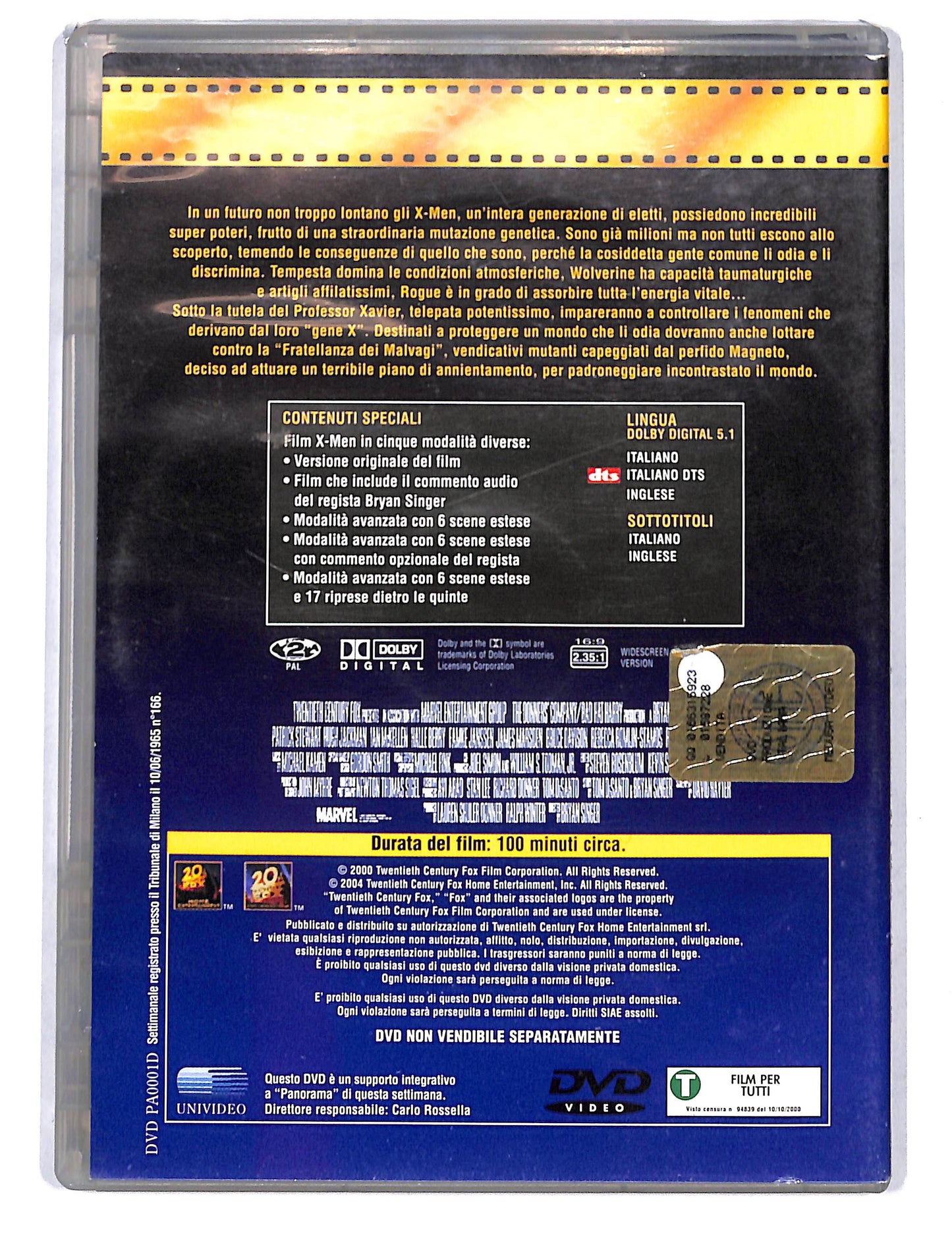 EBOND X-Men EDITORIALE DVD DB755129