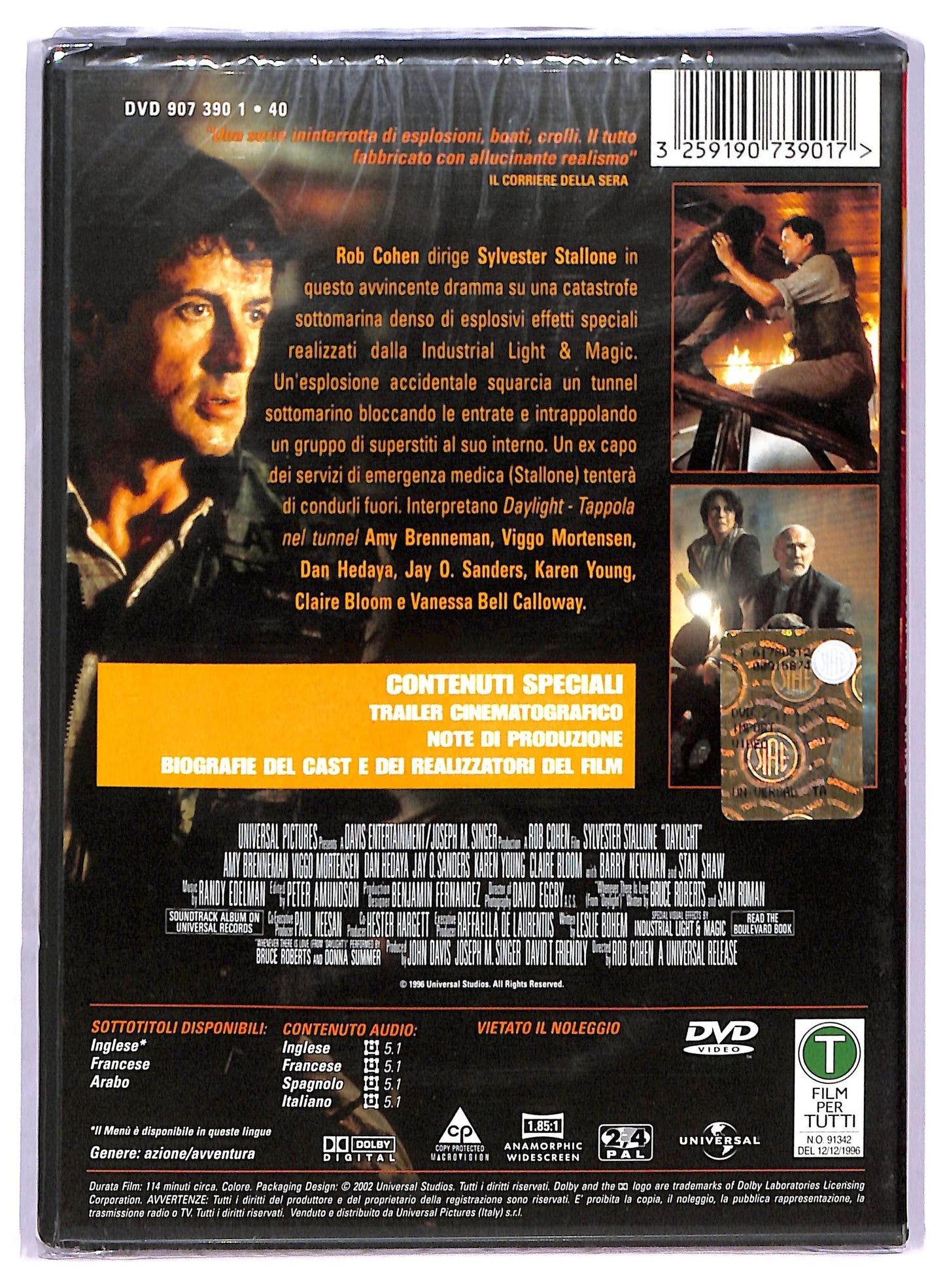 EBOND Daylight - Trappola Nel Tunnel NOLEGGIO DVD DB755602