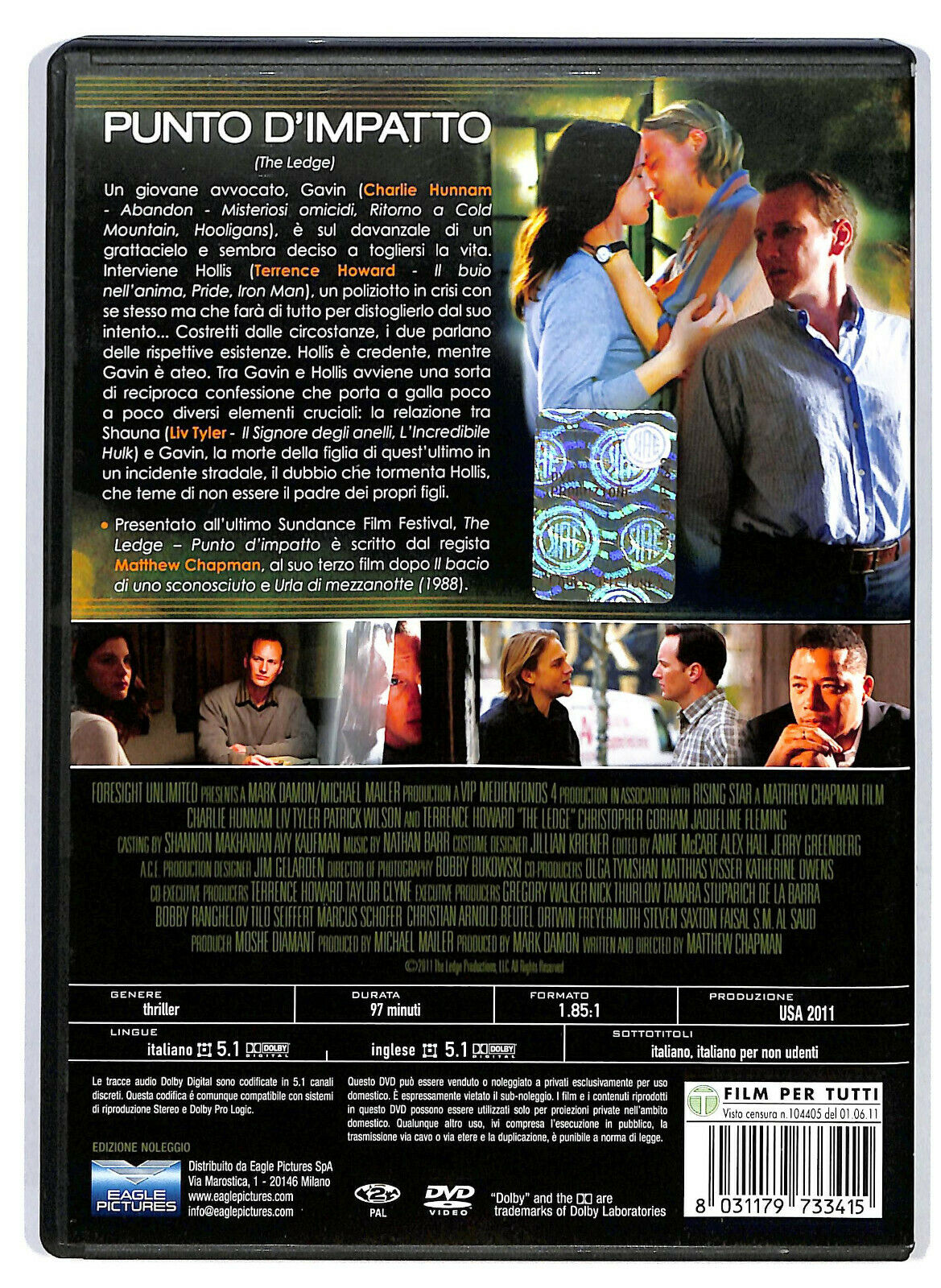 EBOND Punto D'impatto Ex Noleggio DVD DB755806