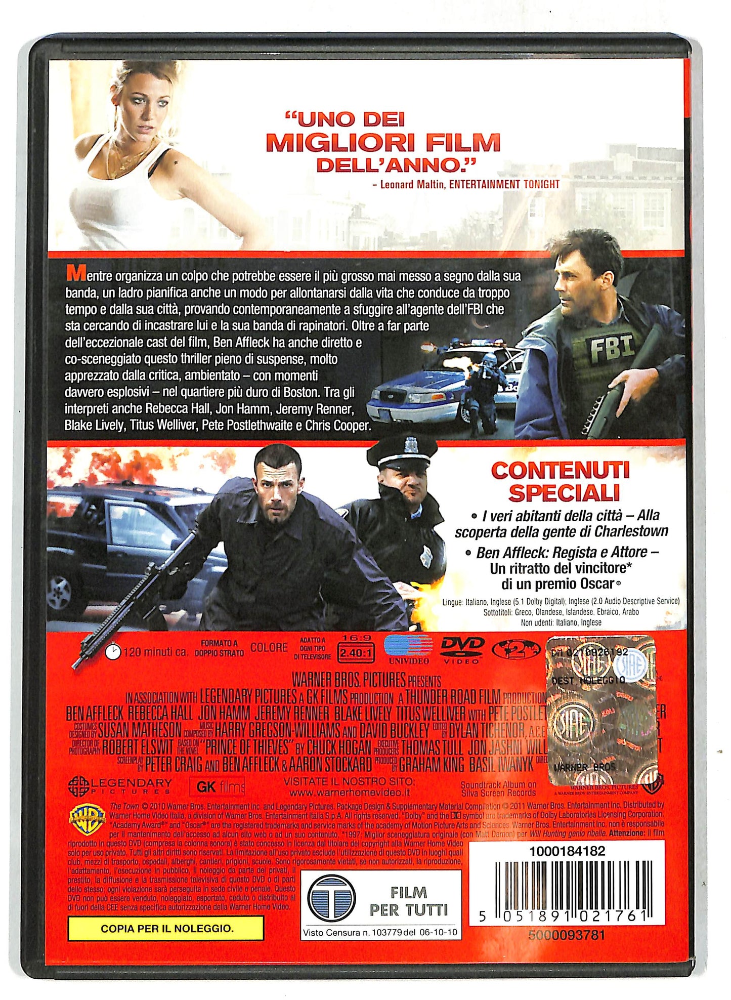 EBOND The Town NOLEGGIO DVD DB755829