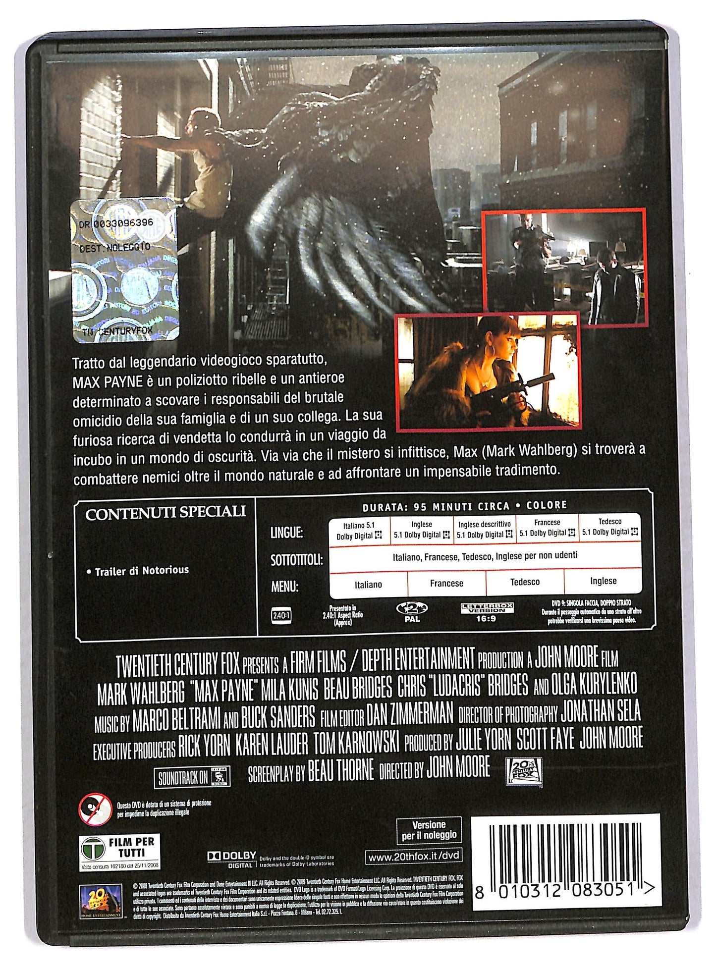 EBOND Max Payne NOLEGGIO DVD DB755840