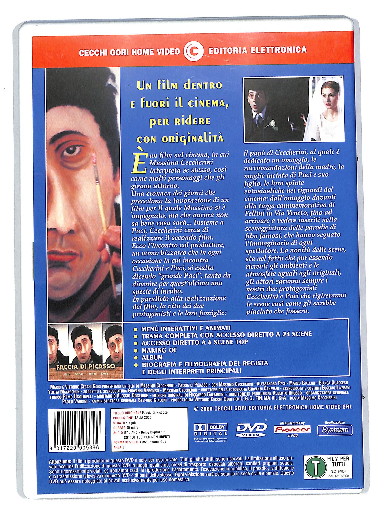 EBOND Faccia Di Picasso NOLEGGIO DVD DB755860