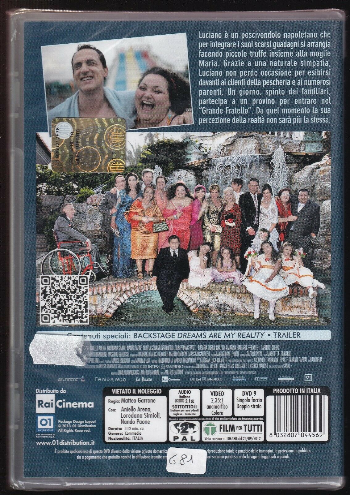 EBOND Reality NOLEGGIO DVD DB756103