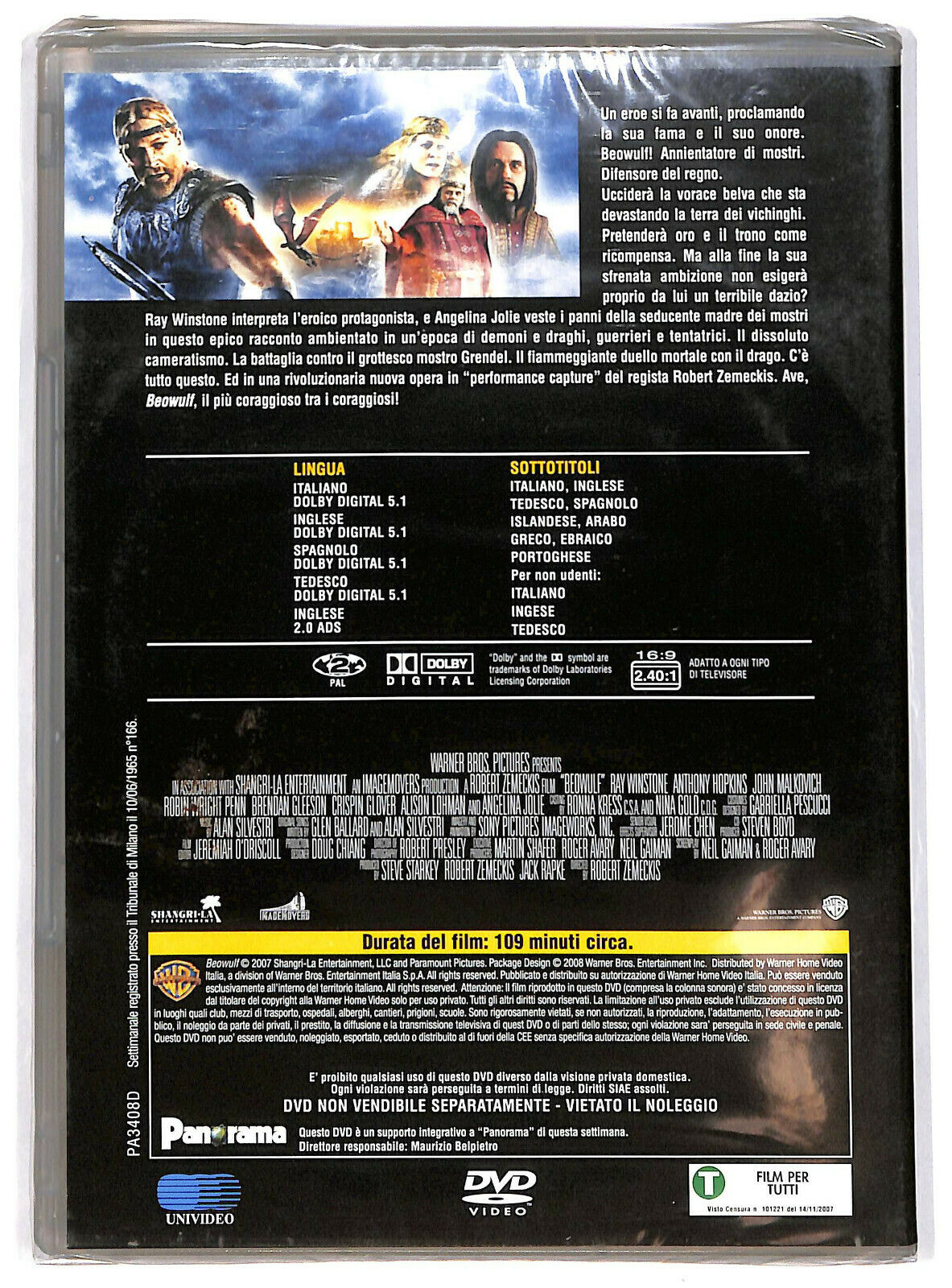 EBOND La Leggenda Di Beowulf Editoriale DVD DB756160