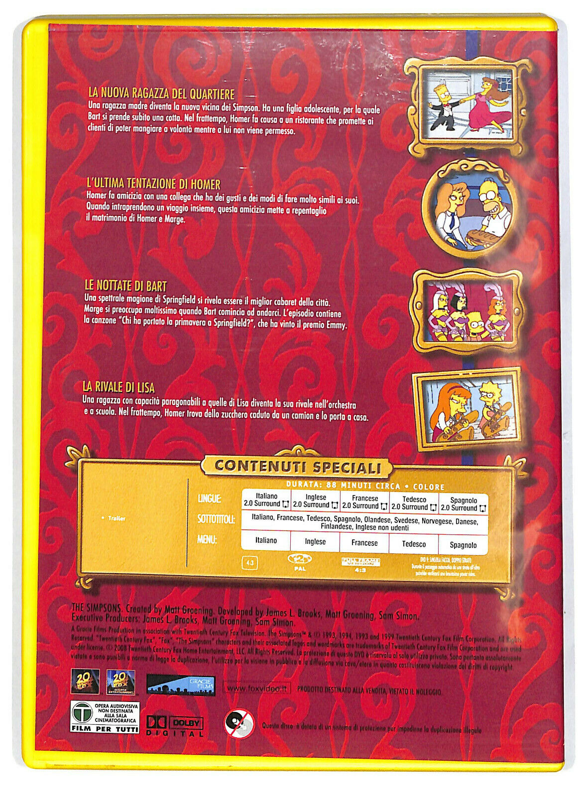 EBOND I Simpson. Sesso Bugie & i Simpson DVD DB756167