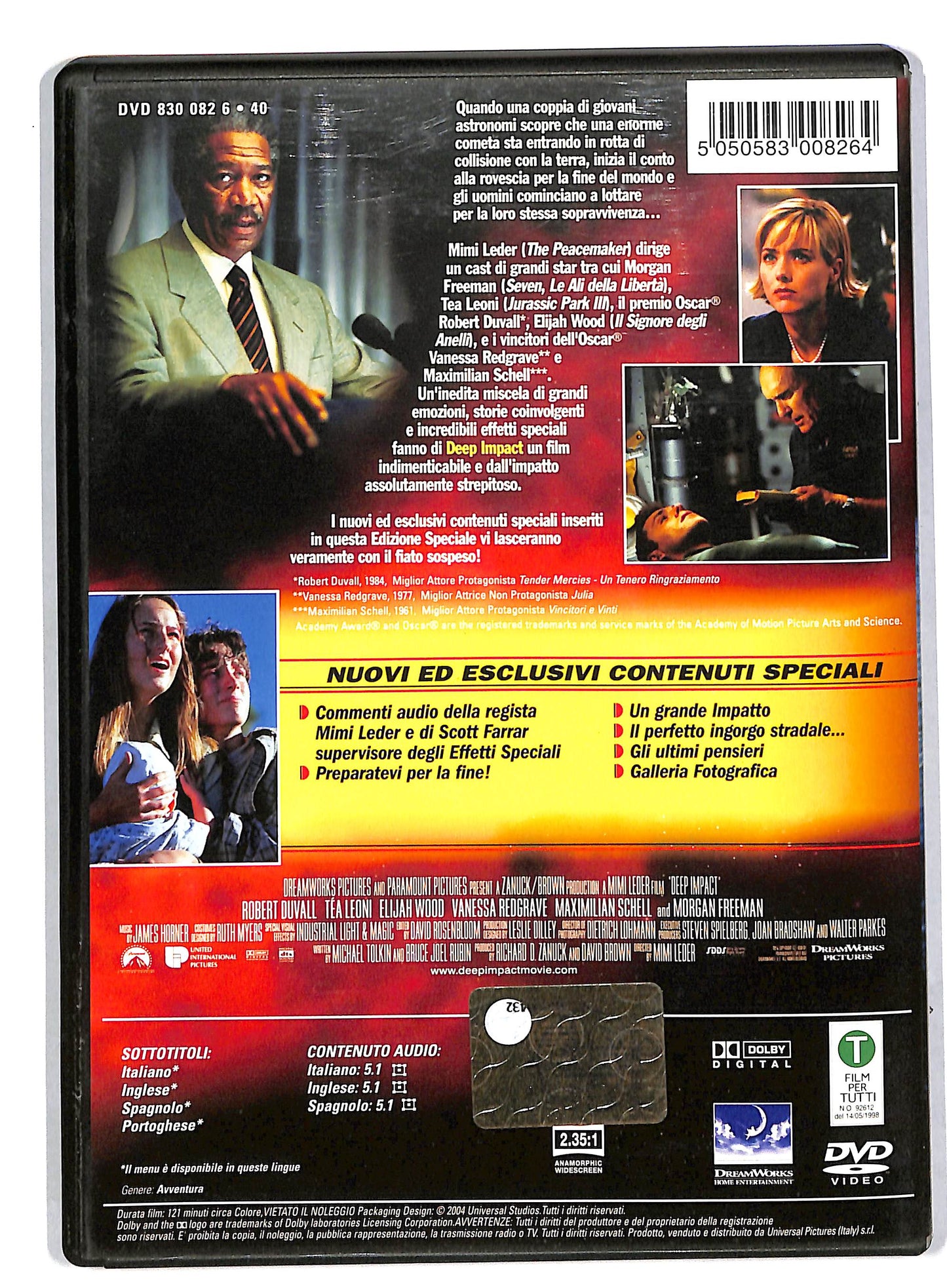 EBOND Deep Impact NOLEGGIO DVD DB756358