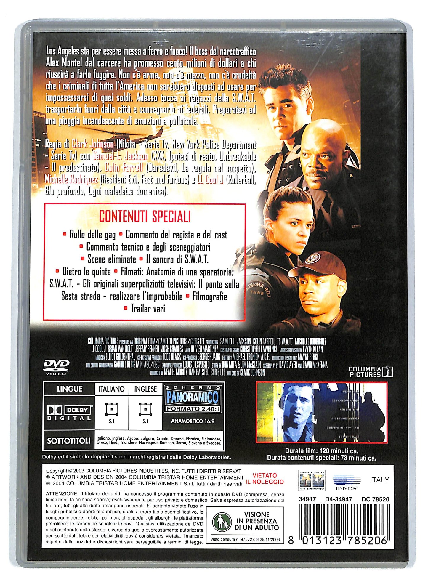 EBOND S.W.A.T. - squadra speciale anticrimine NOLEGGIO DVD DB756642