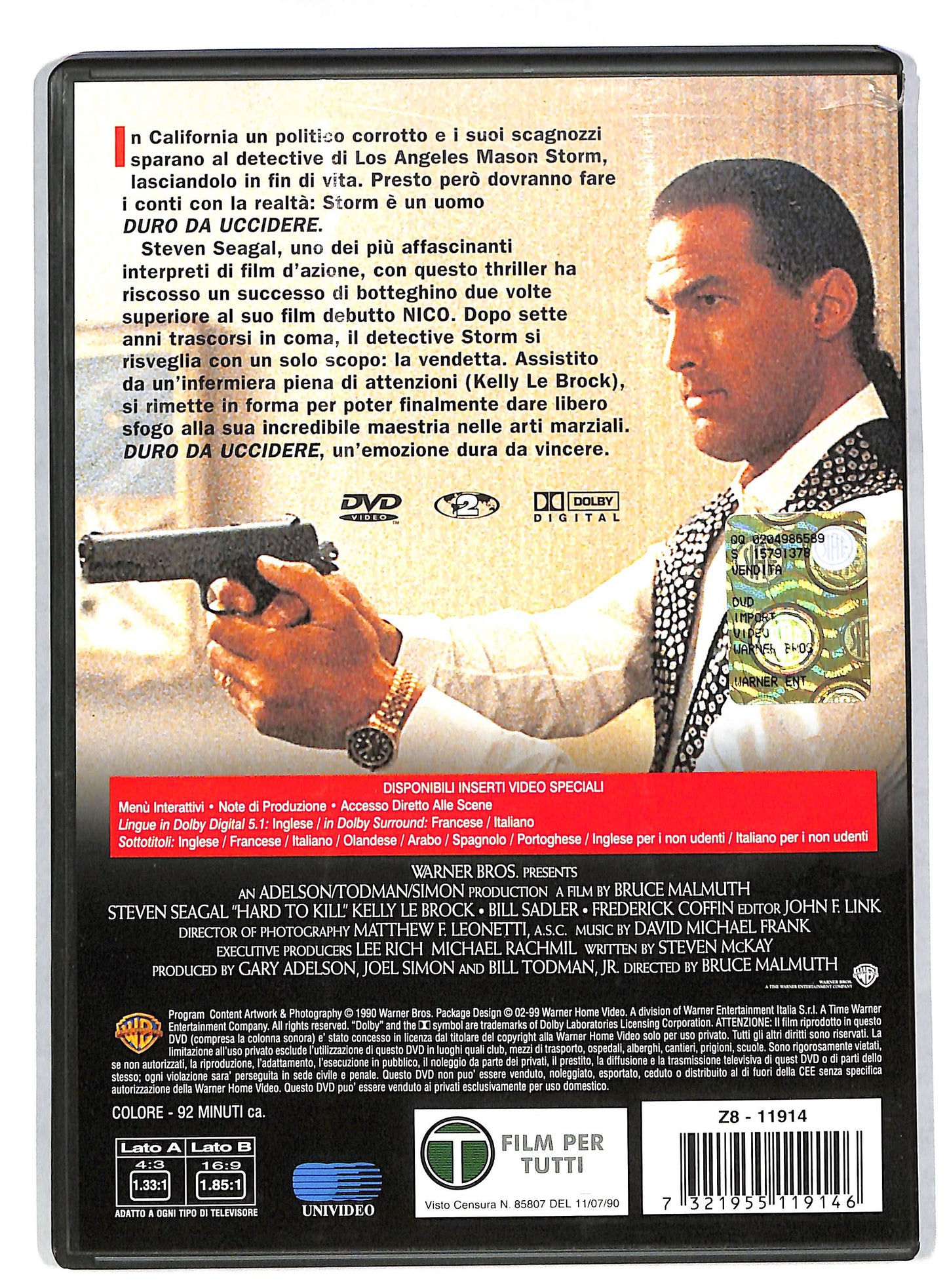 EBOND Duro da uccidere NOLEGGIO DVD DB756645