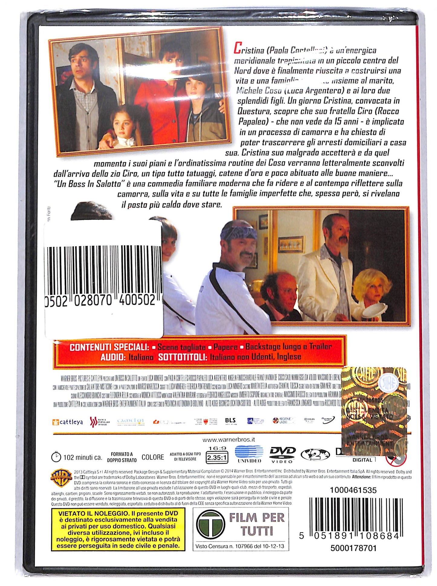 EBOND un boss in salotto NOLEGGIO DVD DB756646