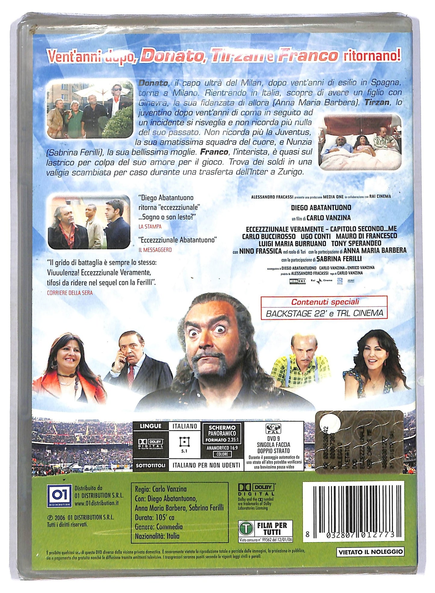 EBOND Eccezzziunale veramente - Capitolo secondo... me DVD DB756818