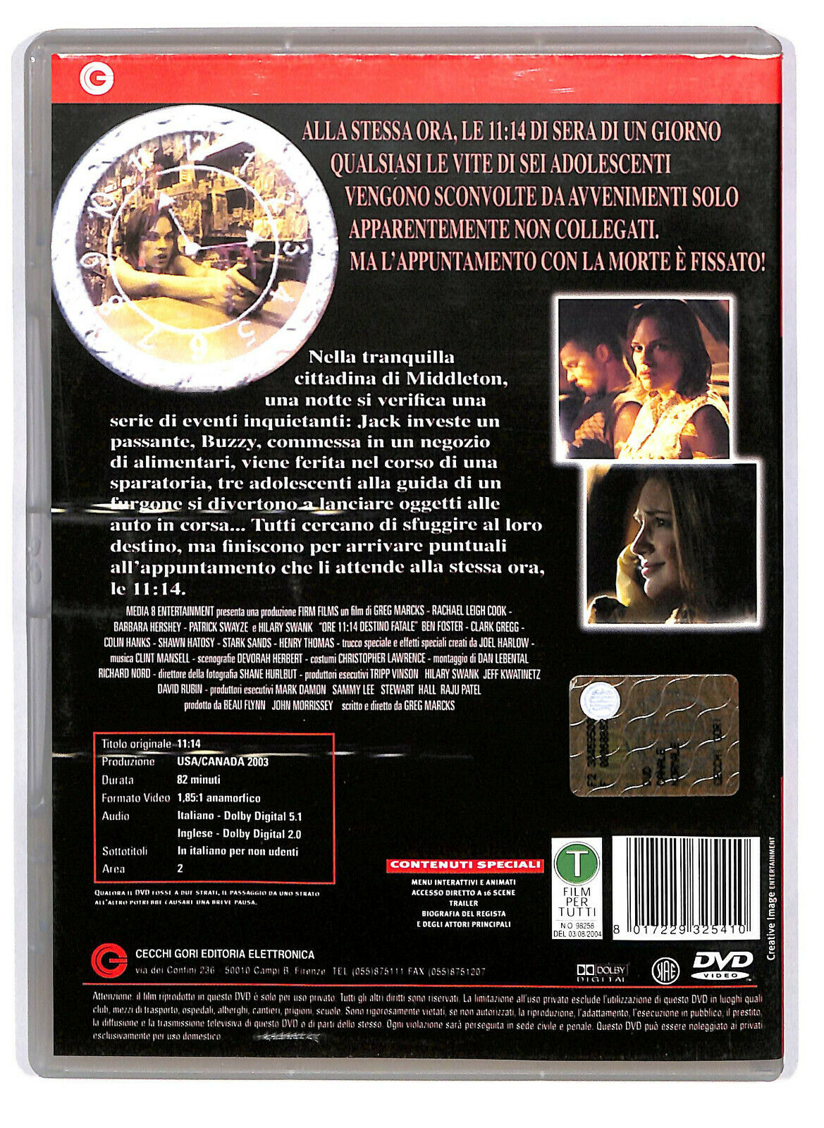 EBOND Ore 11:14 - Destino Fatale NOLEGGIO DVD DB757307