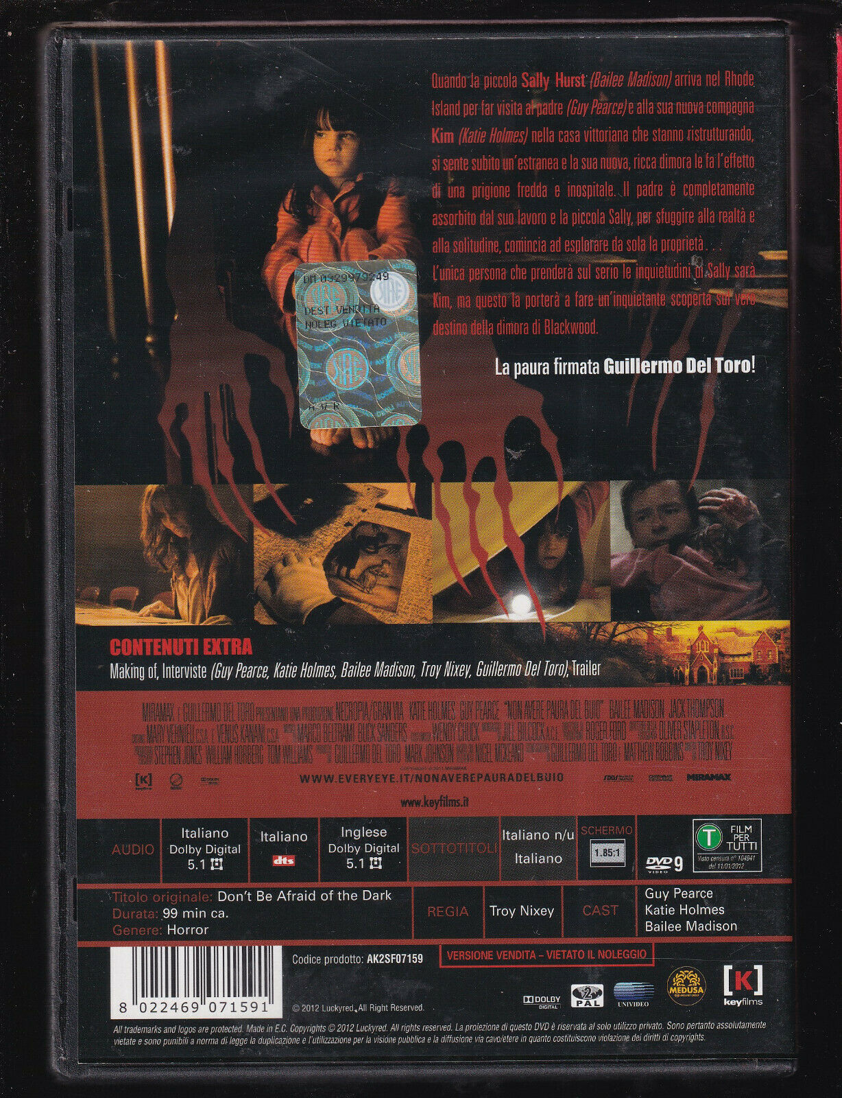 EBOND Non Avere Paura Del Buio DVD DB757339