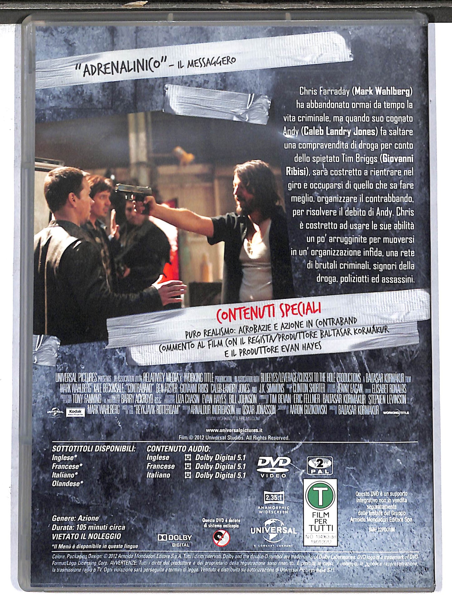 EBOND contraband EDITORIALE DVD DB757357