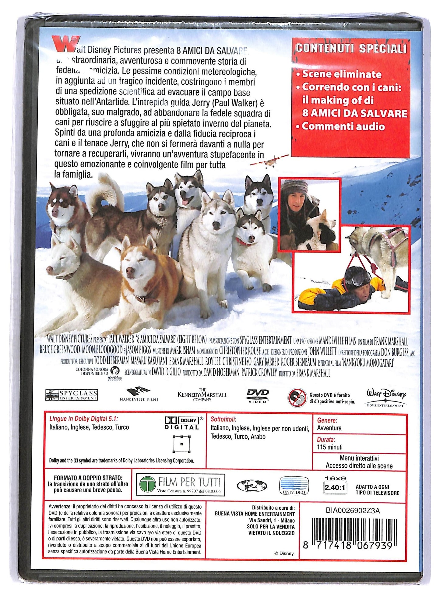 EBOND 8 amici da salvare NOLEGGIO DVD DB757447