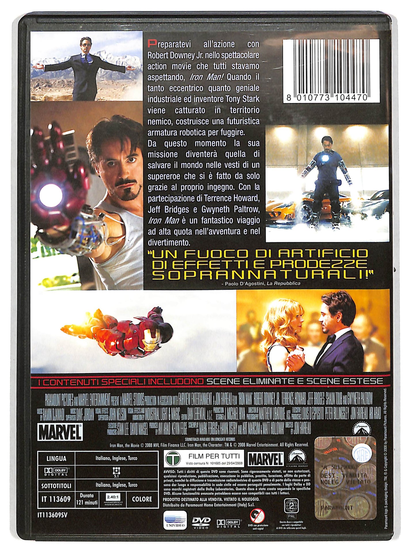 EBOND Iron Man NOLEGGIO DVD DB757462