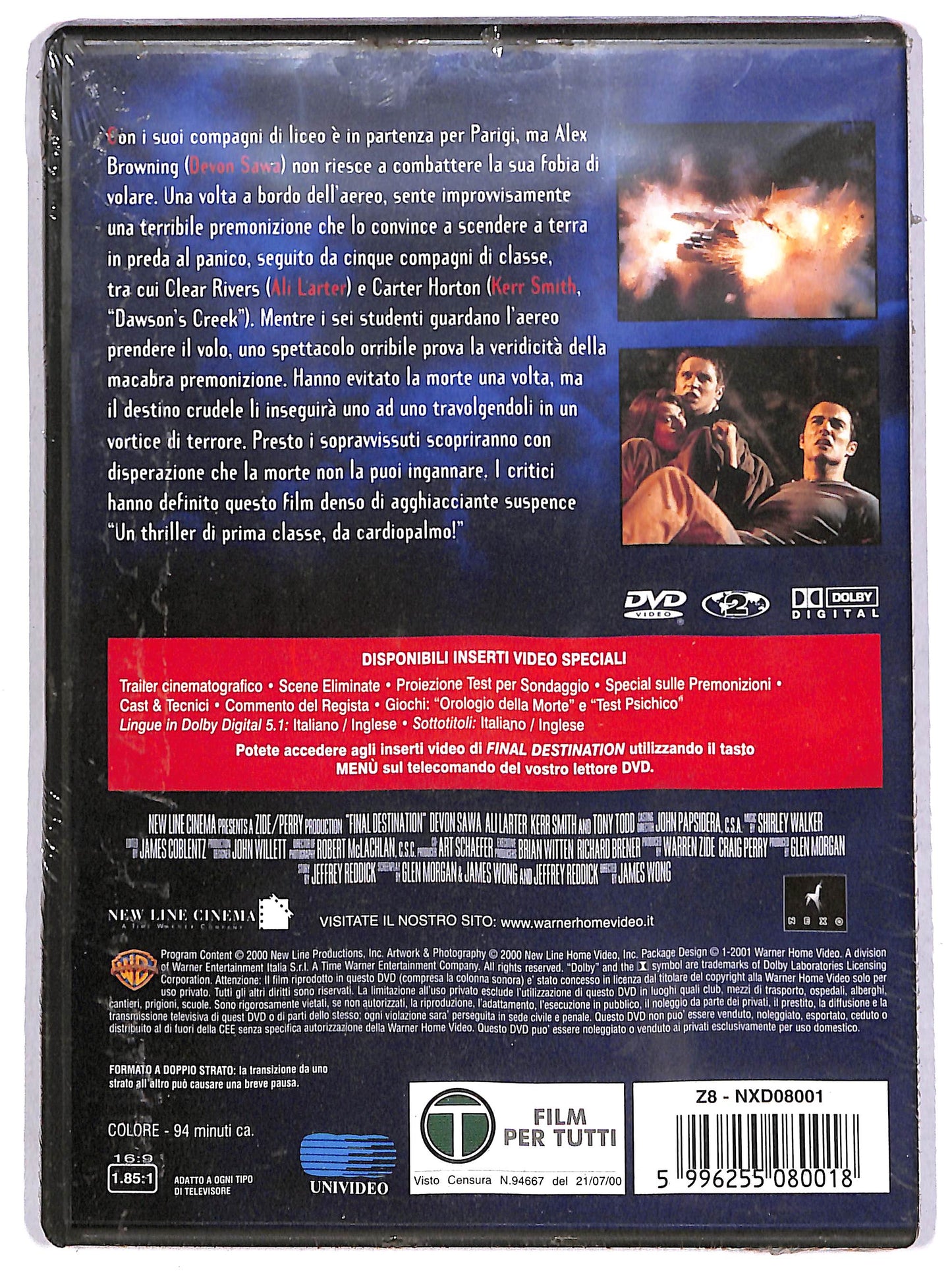 EBOND Final Destination NOLEGGIO DVD DB757463