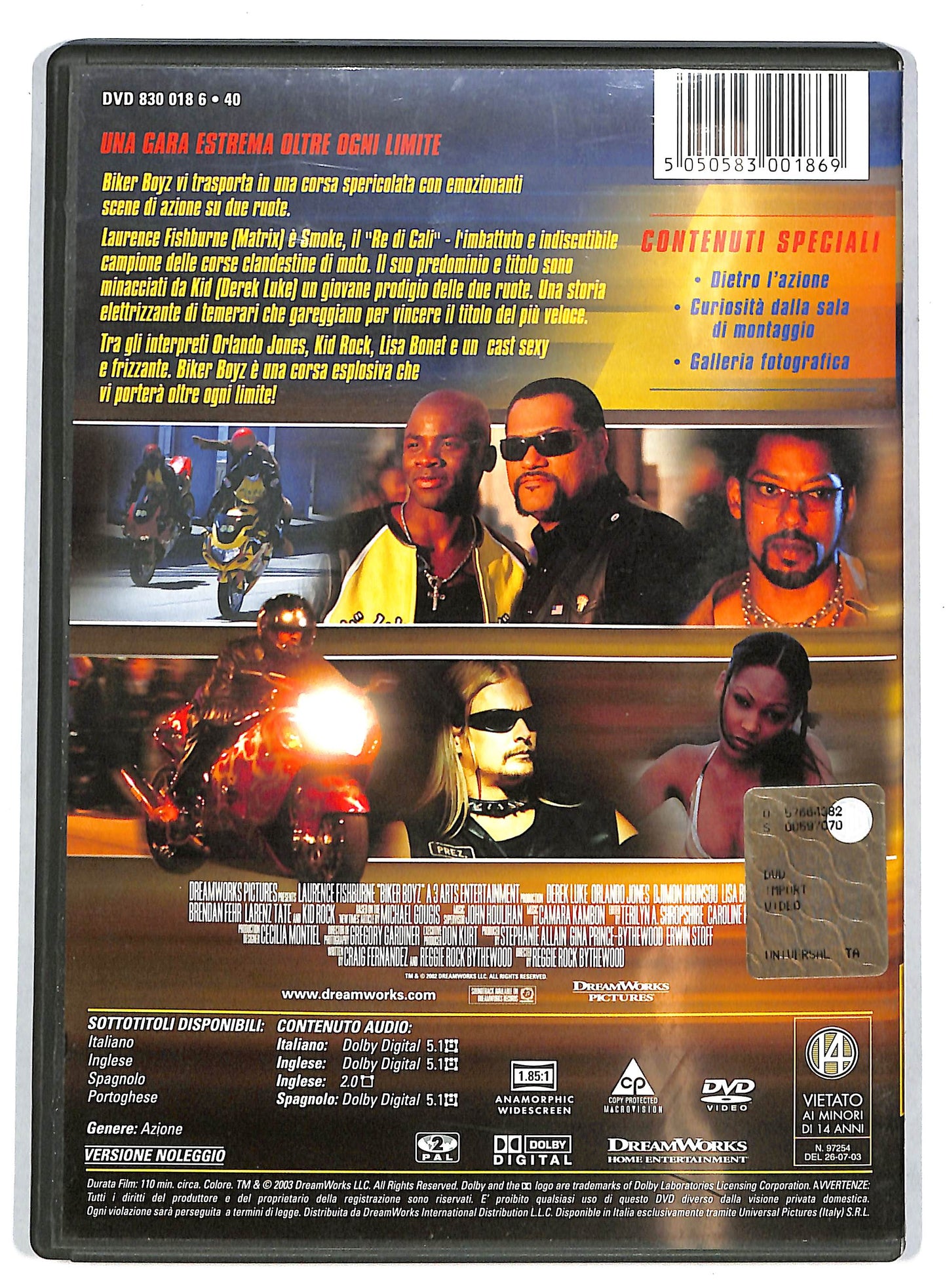 EBOND Biker boyz NOLEGGIO DVD DB757912