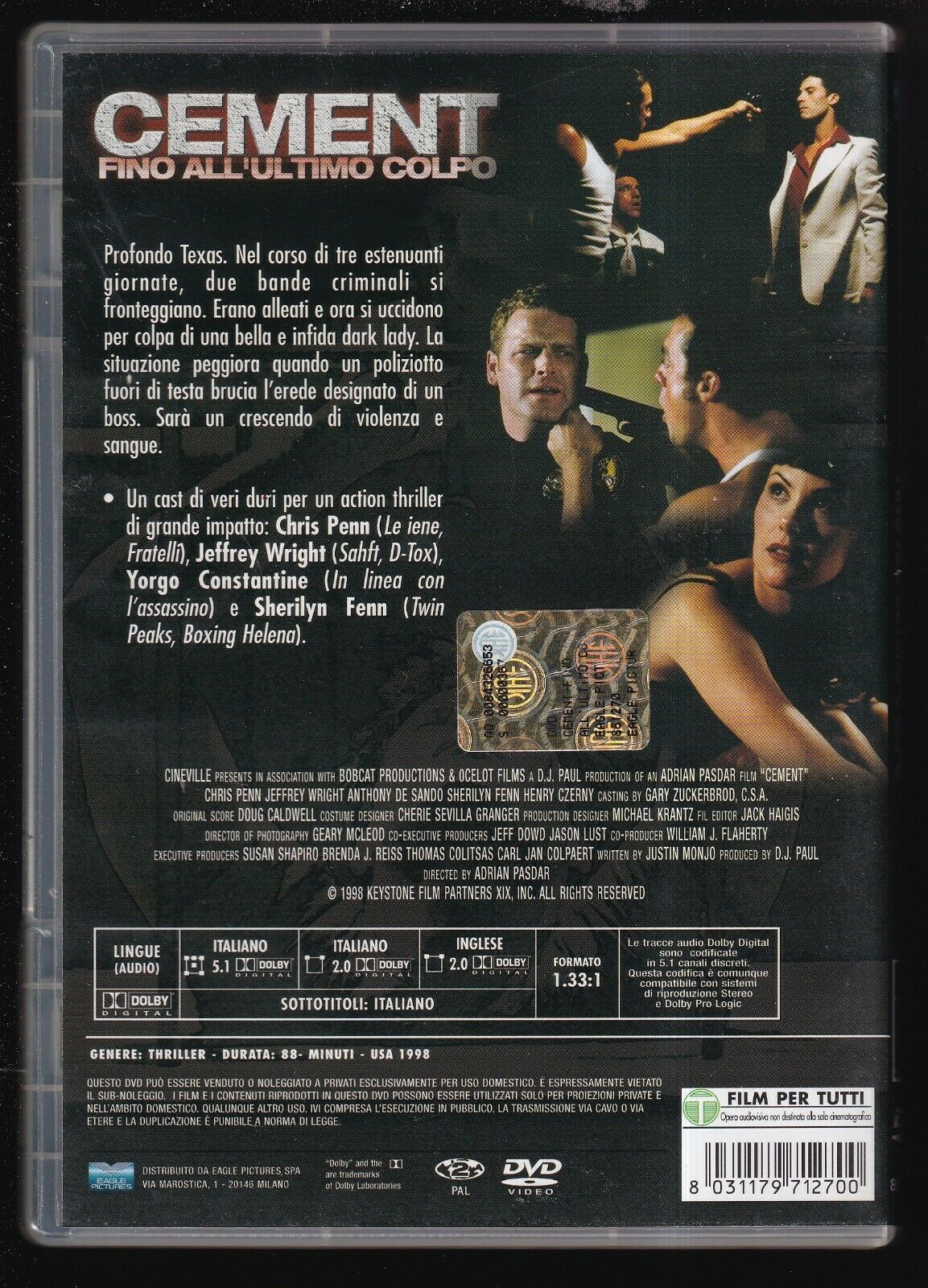 EBOND Cement. Fino All'ultimo Colpo NOLEGGIO DVD DB757960