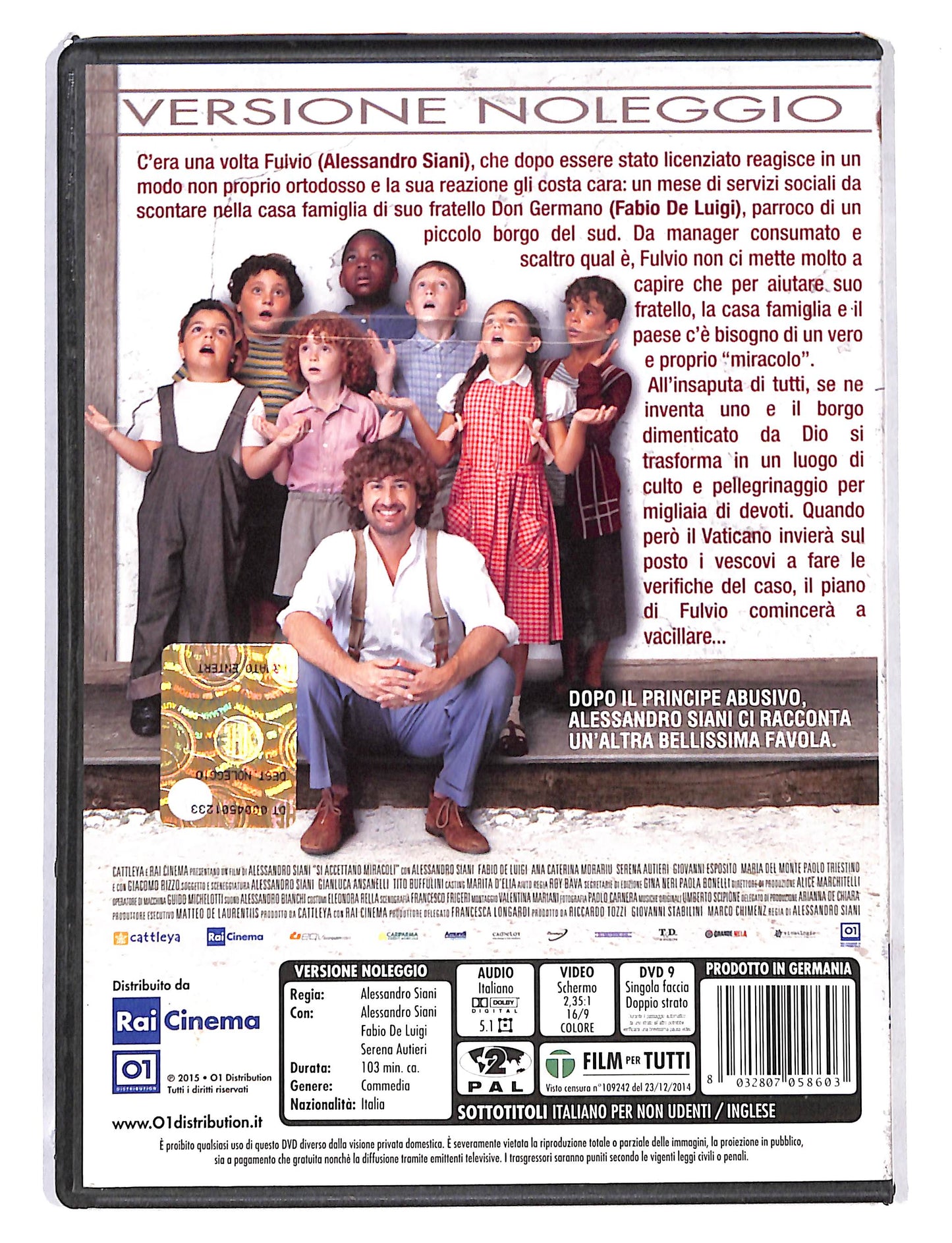 EBOND Si Accettano Miracoli NOLEGGIO DVD DB758110