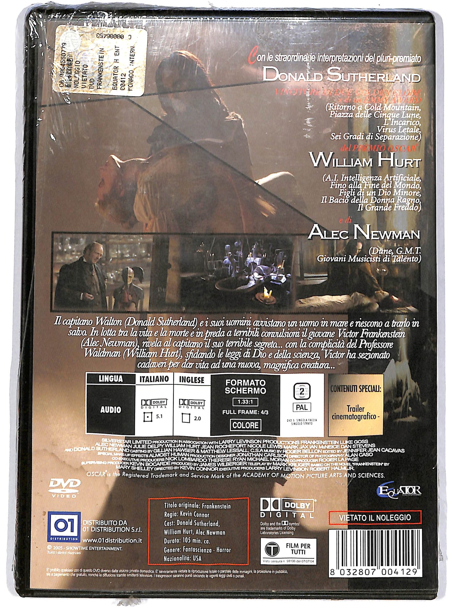 EBOND Frankenstein (miniserie televisiva) DVD DB758122