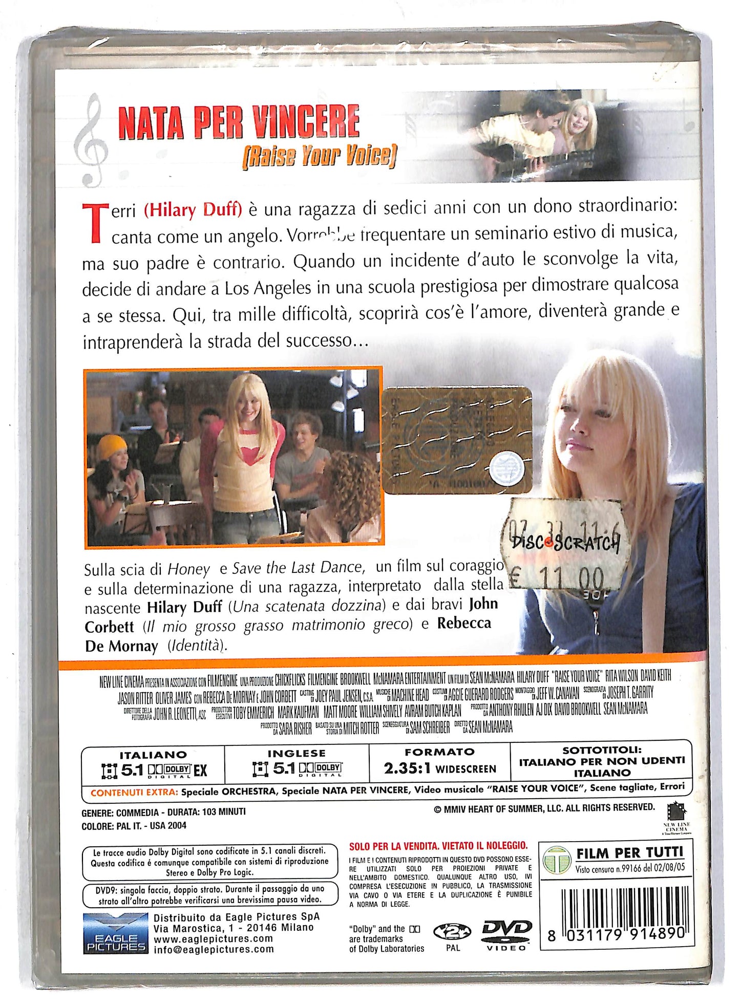 EBOND Nata Per Vincere NOLEGGIO DVD DB758124