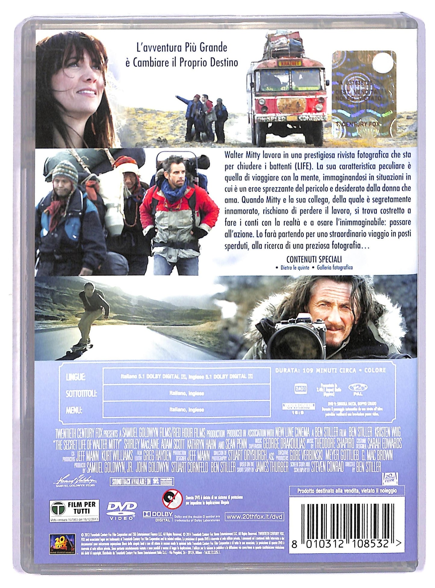 EBOND I sogni segreti di Walter Mitty NOLEGGIO DVD DB758140