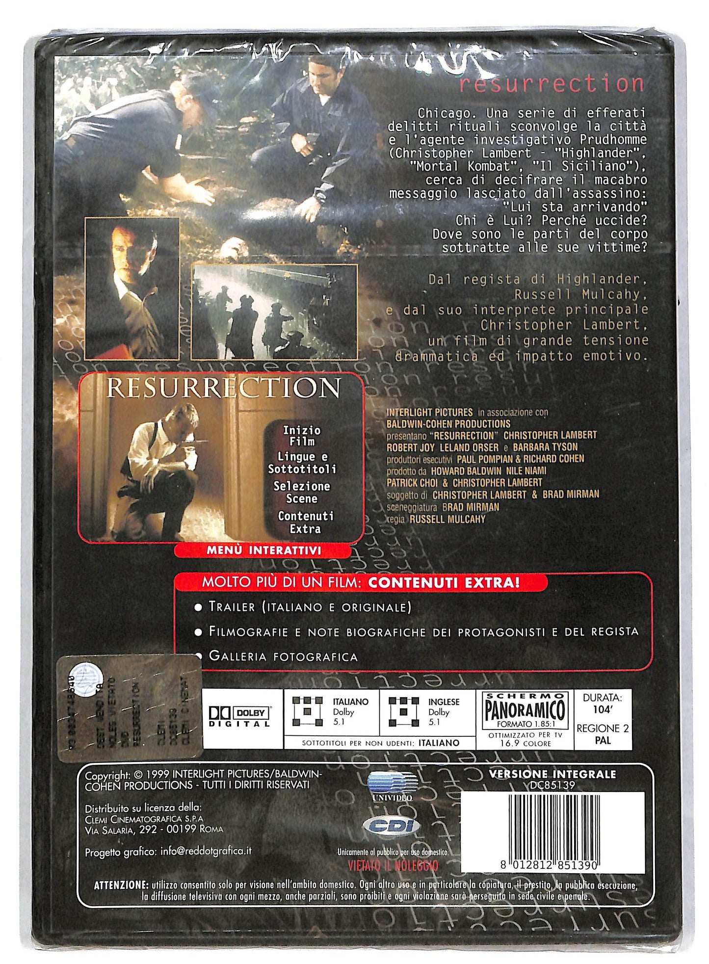 EBOND Resurrection DVD DB758143