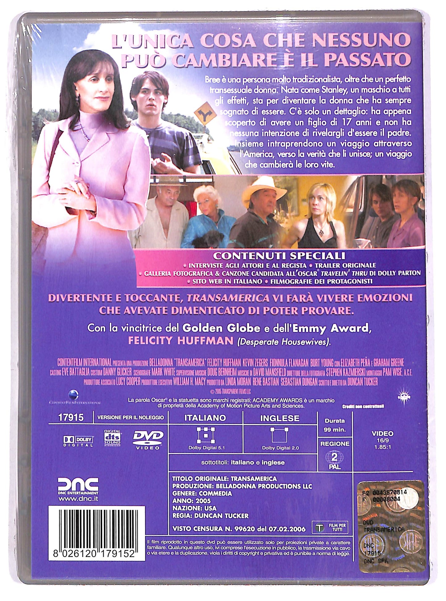 EBOND Transamerica NOLEGGIO DVD DB758149