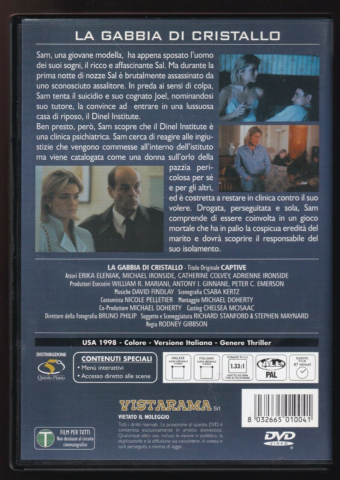 EBOND La Gabbia Di Cristallo - Captive DVD DB758657