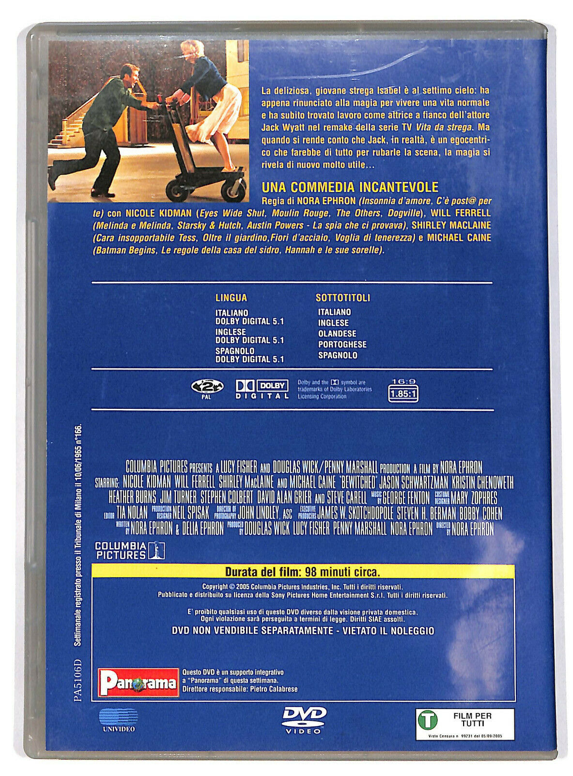 EBOND Ebondvita Da Strega  Editoriale DVD DB758659