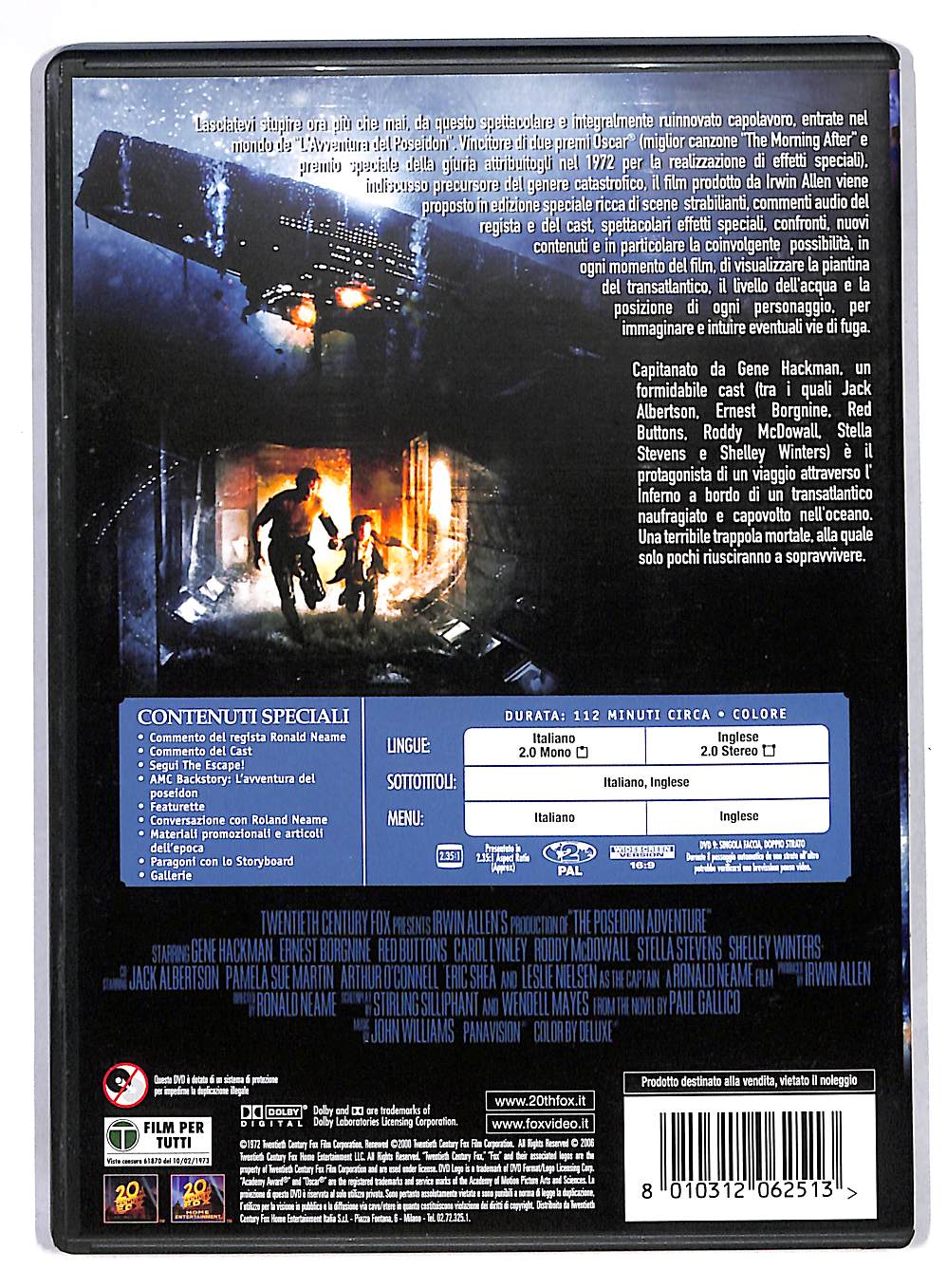 EBOND L'avventura del Poseidon EDIZIONE SPECIALE due dischi DVD DB758941