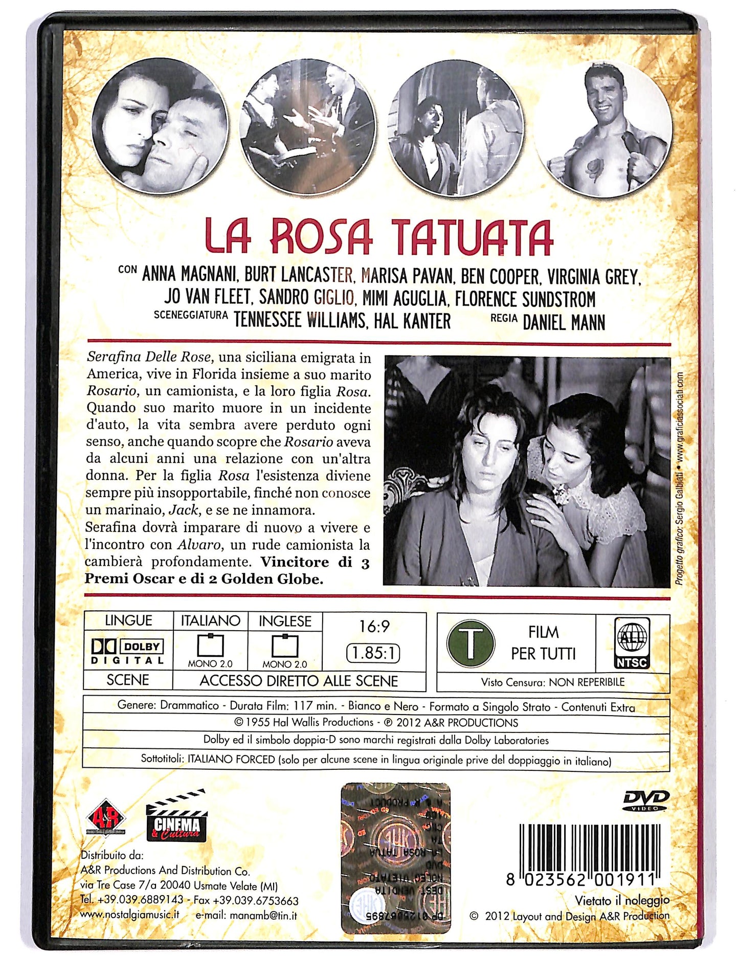 EBOND La rosa tatuata DVD DB758945