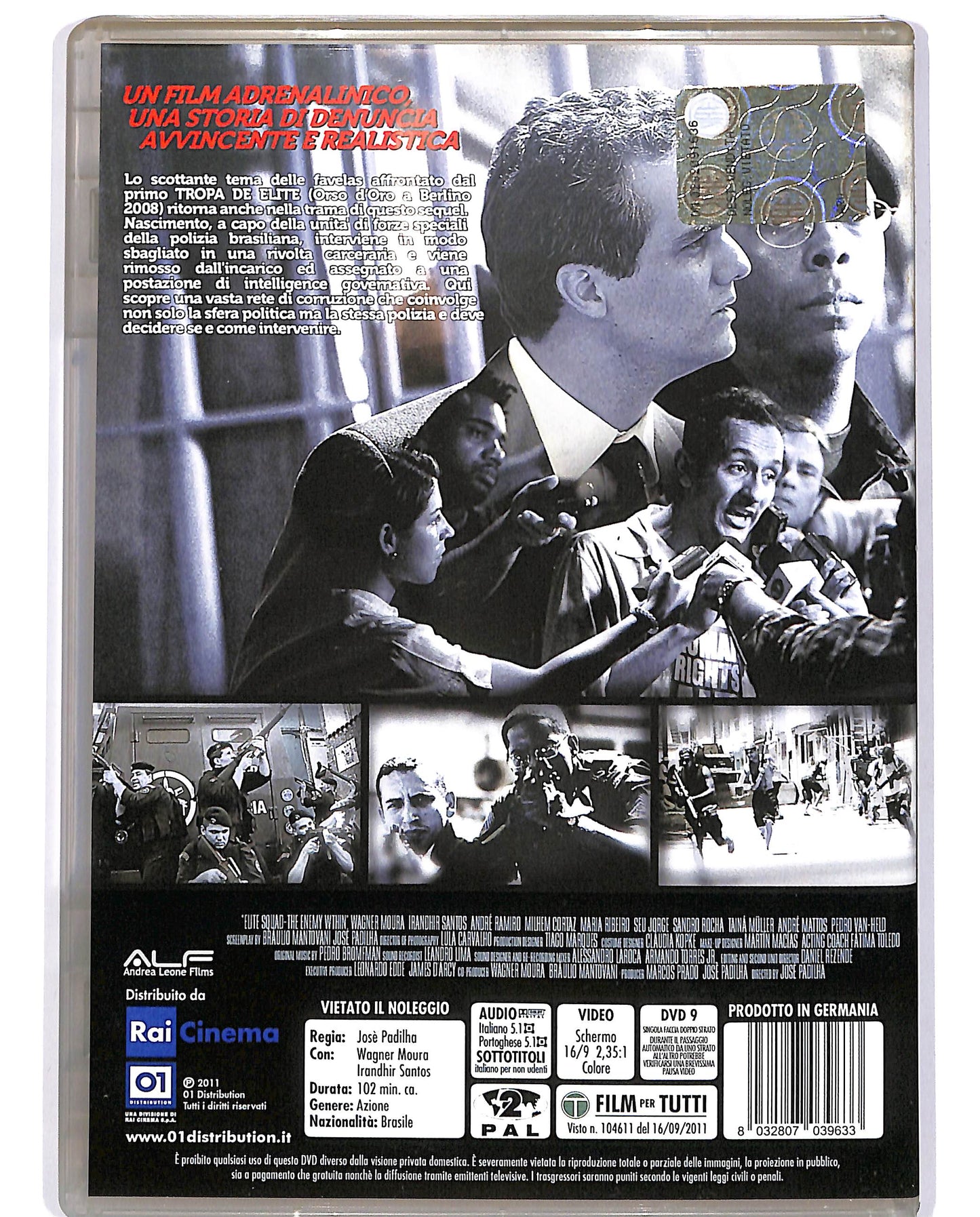 EBOND Tropa de elite 2 Il nemico e un altro DVD DB759120