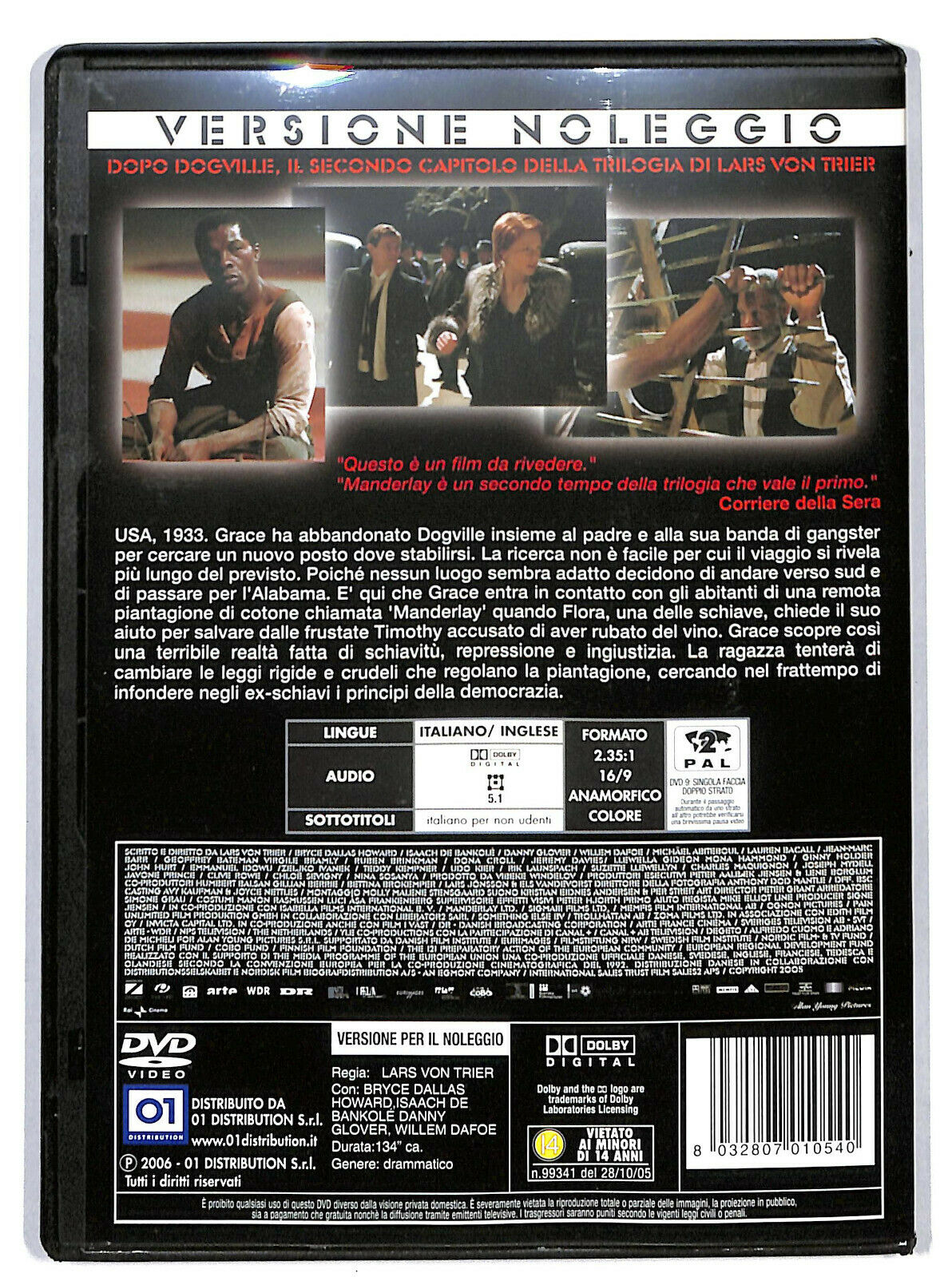 EBOND Manderlay Ex Noleggio DVD DB759127