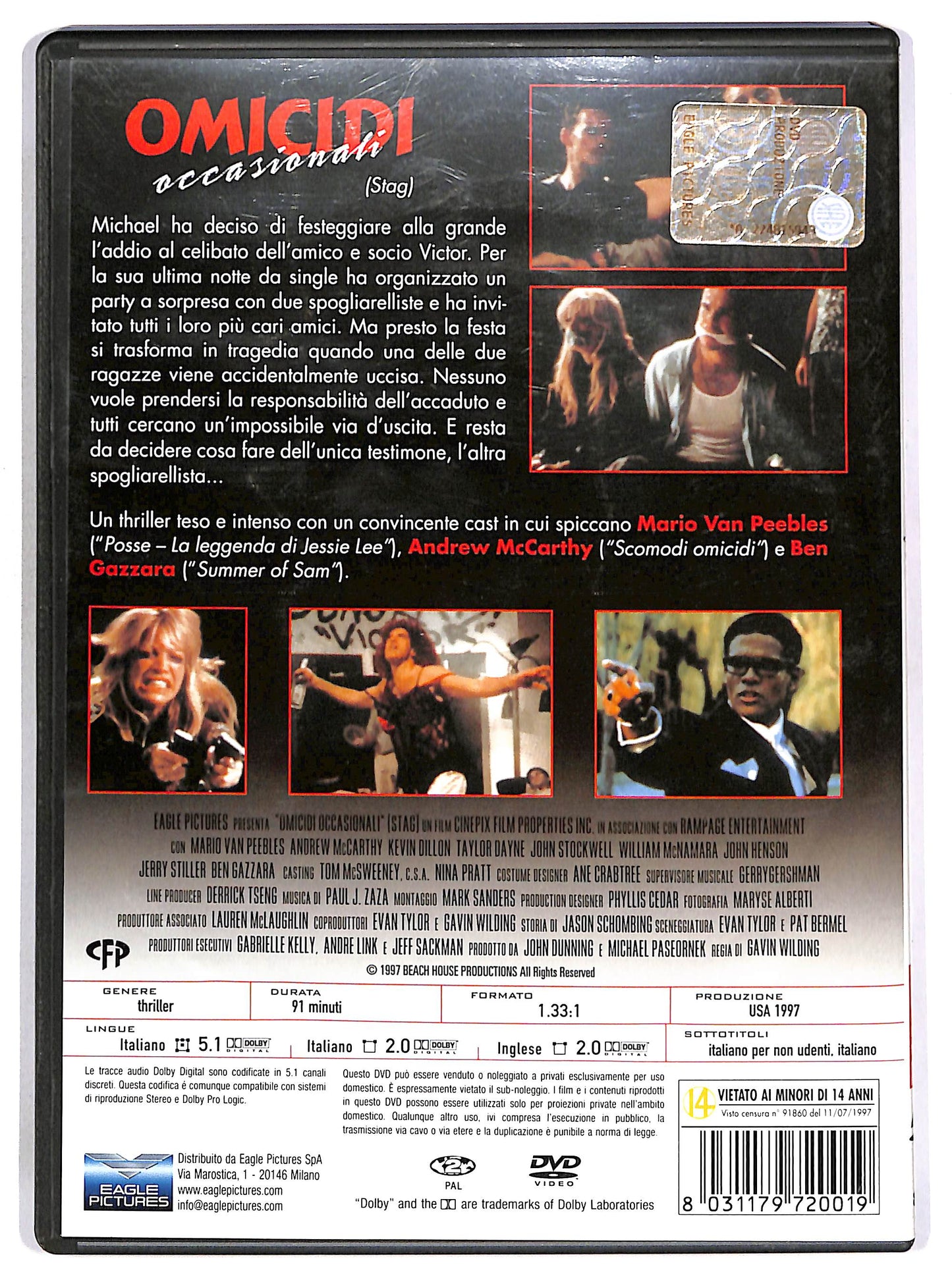 EBOND Omicidi occasionali NOLEGGIO DVD DB759148