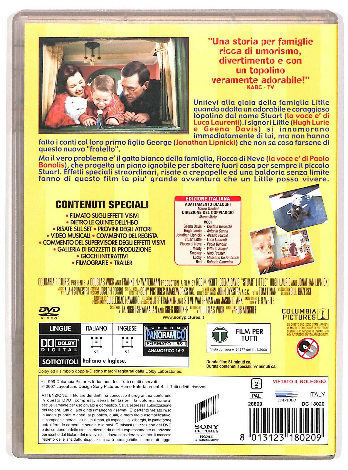 EBOND Stuart Little - Un Topolino In Gamba DVD DB760105