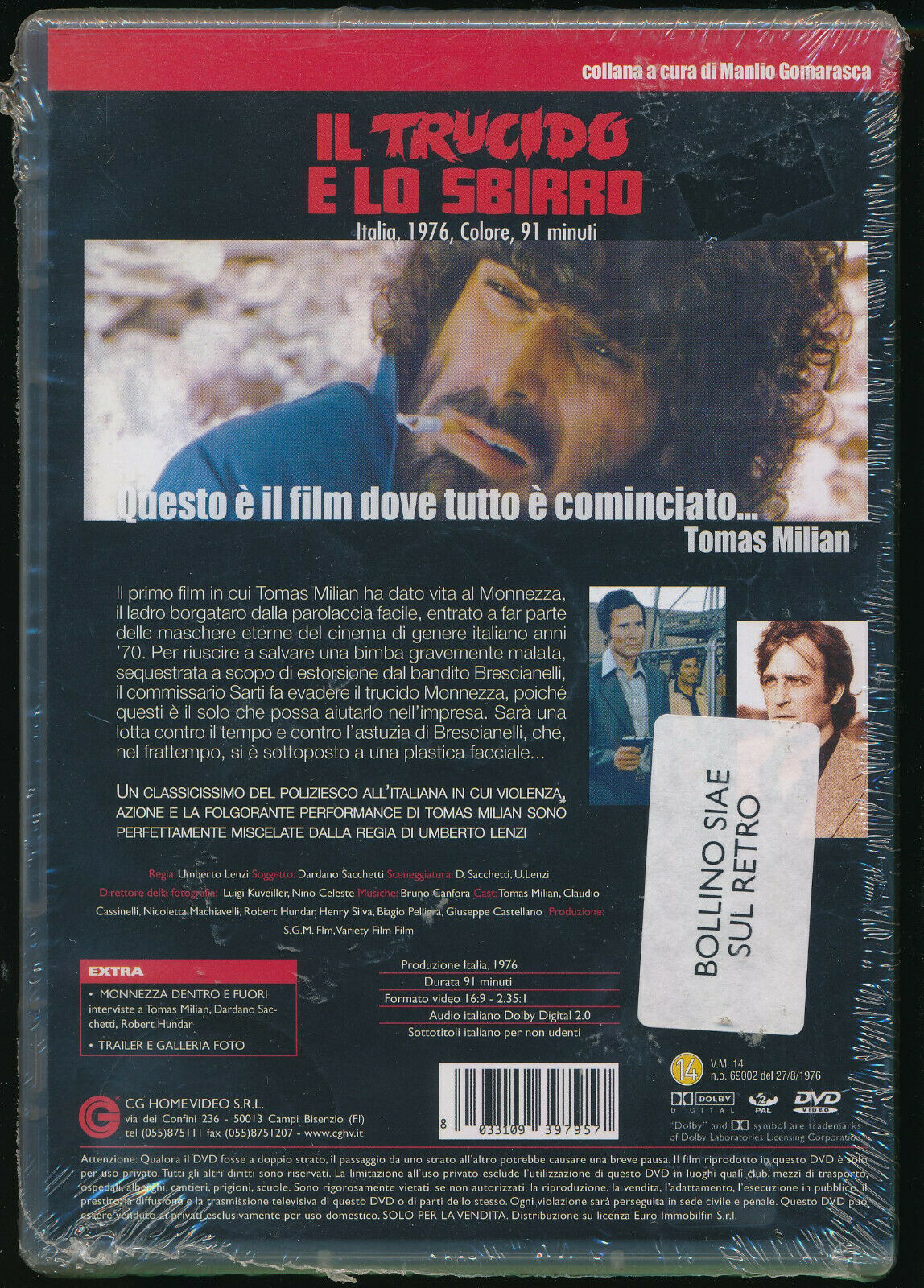 EBOND Il Trucido E Lo Sbirro DVD DB760118