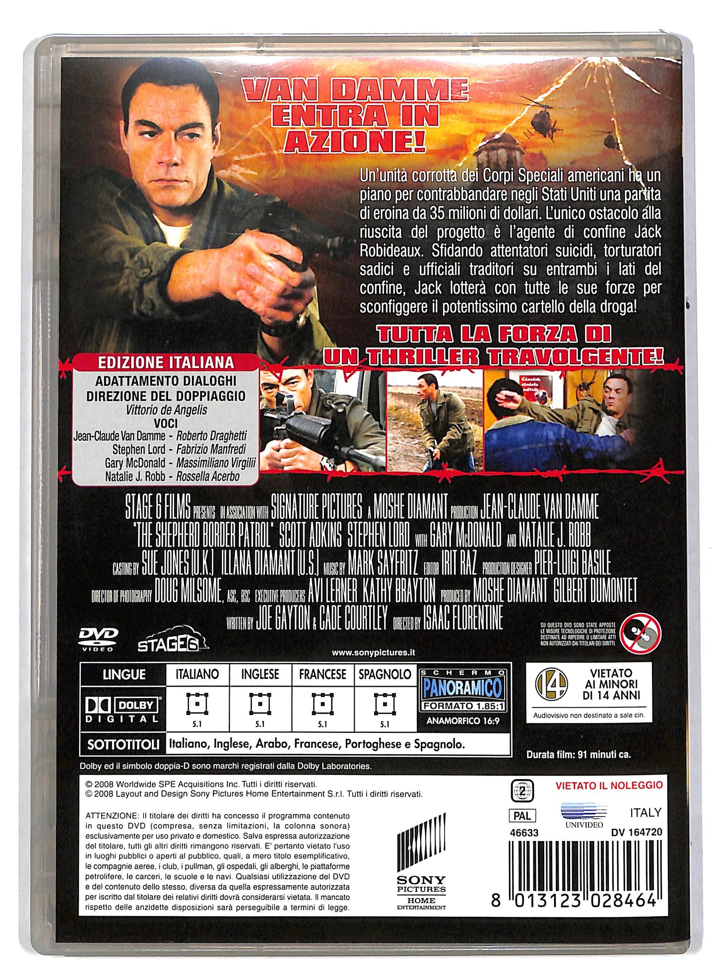 EBOND The shepherd - Pattuglia di confine DVD DB760130