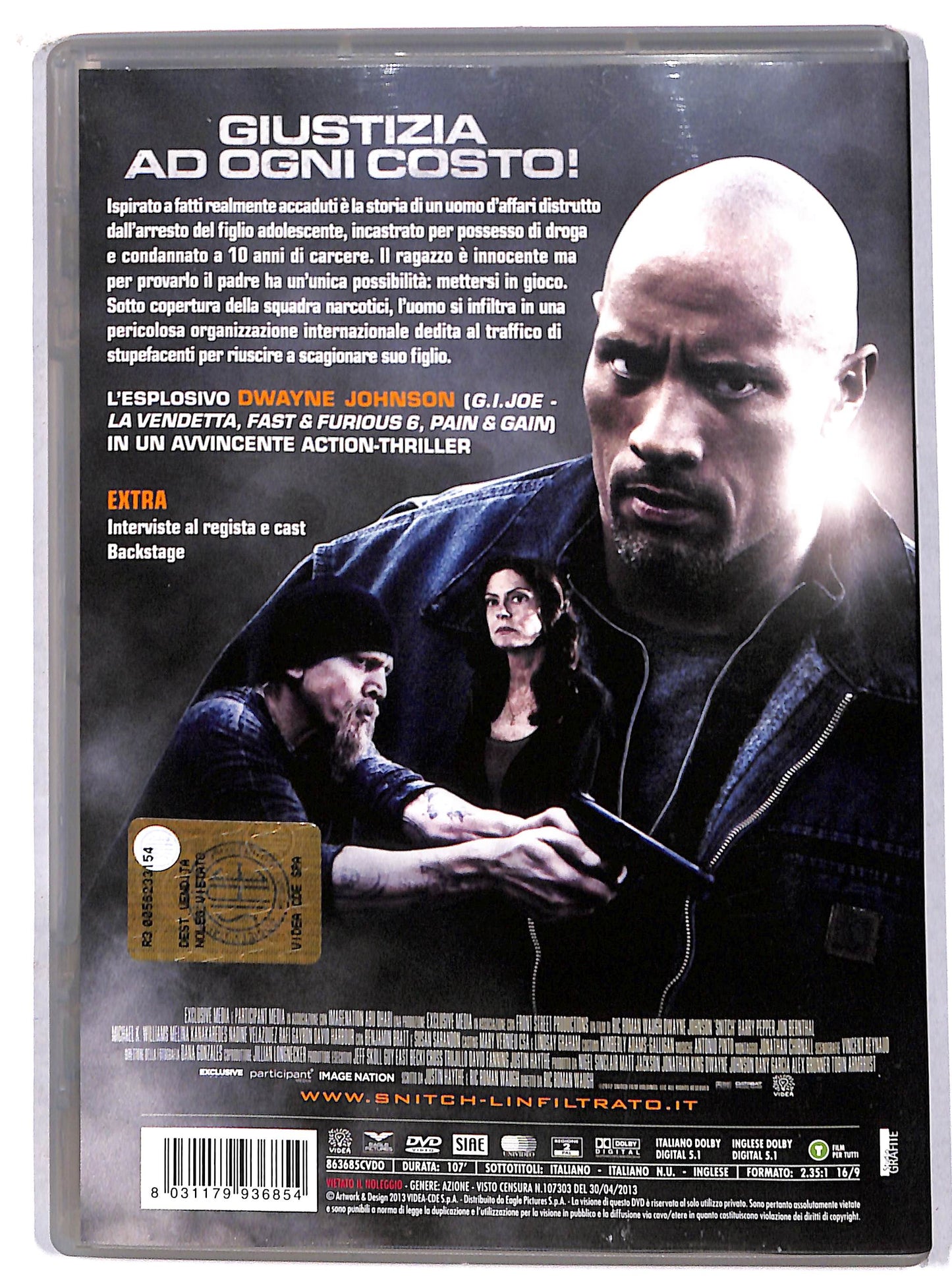 EBOND snitch - l'infiltrato DVD DB760140