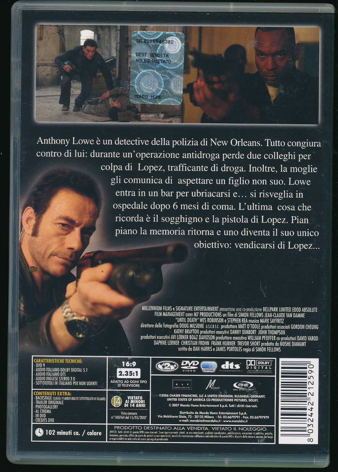 EBOND Until Death DVD DB760303