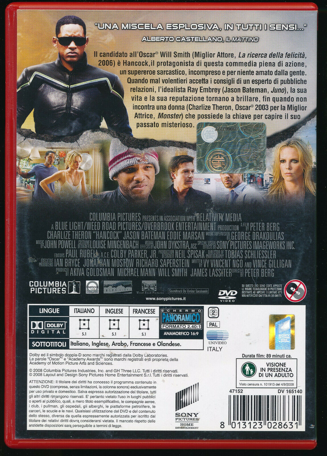 EBOND Hancock Ex Noleggio DVD DB760334