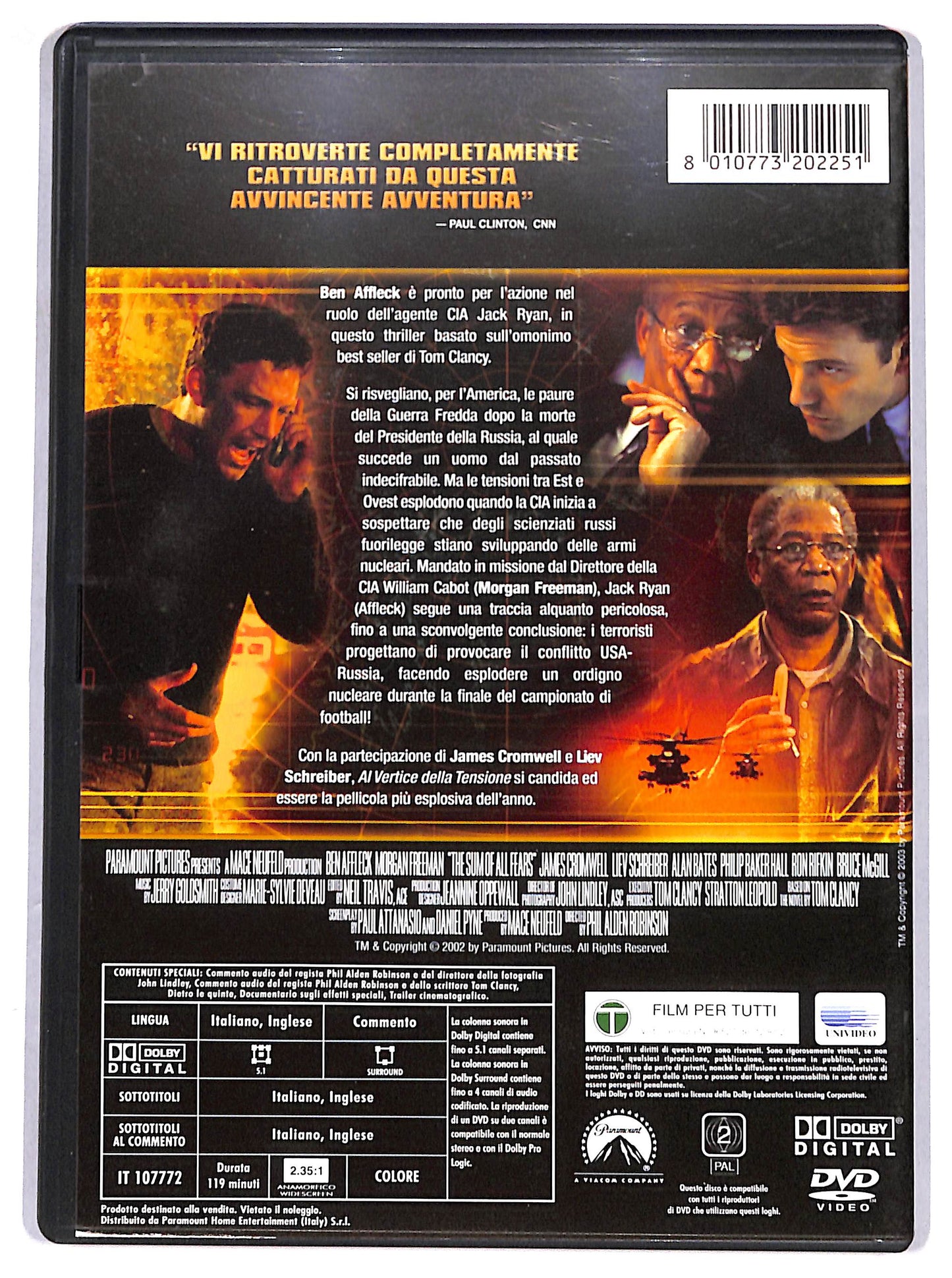 EBOND al vertice della tensione NOLEGGIO DVD DB760607