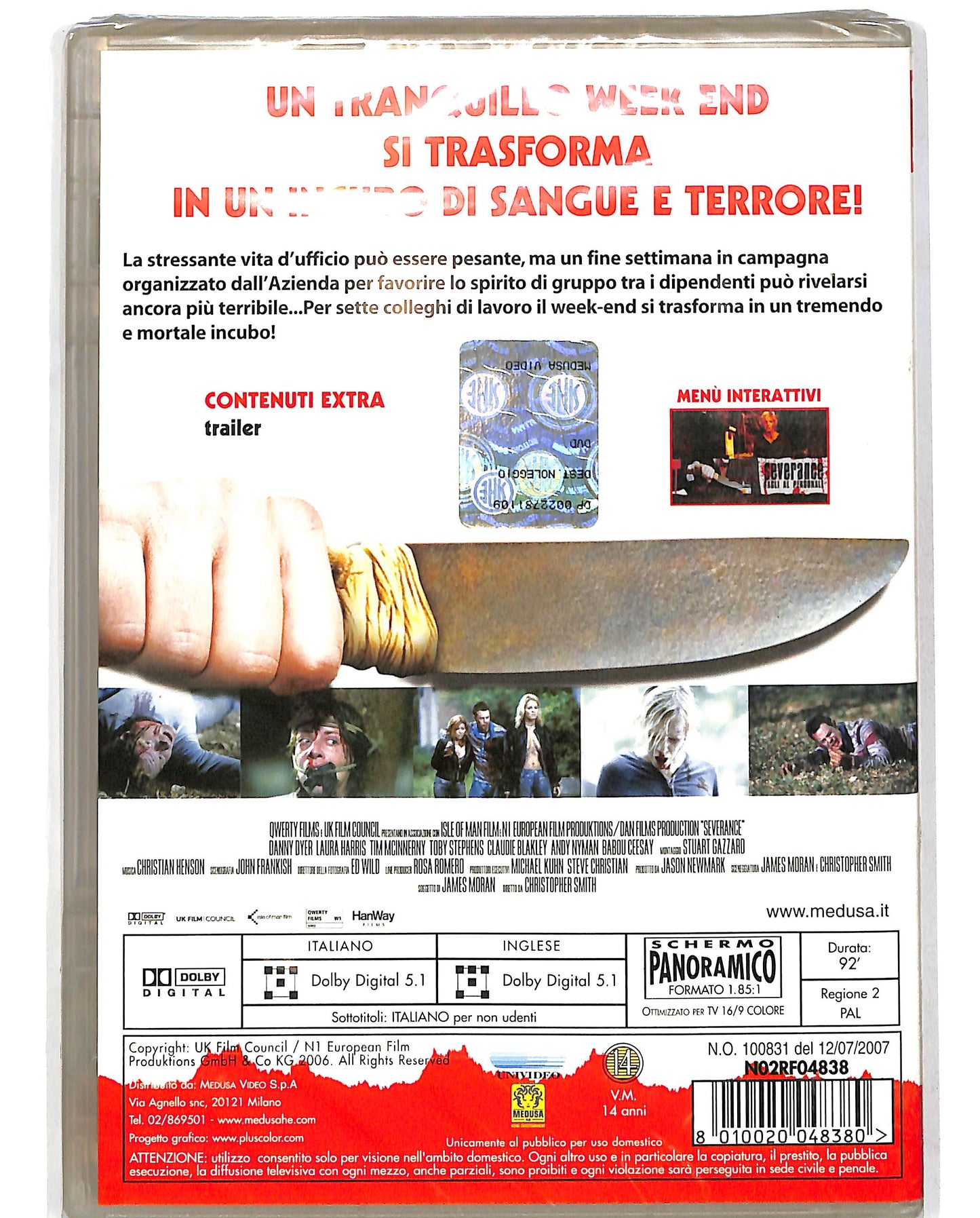 EBOND Severance Tagli al personale NOLEGGIO DVD DB760628