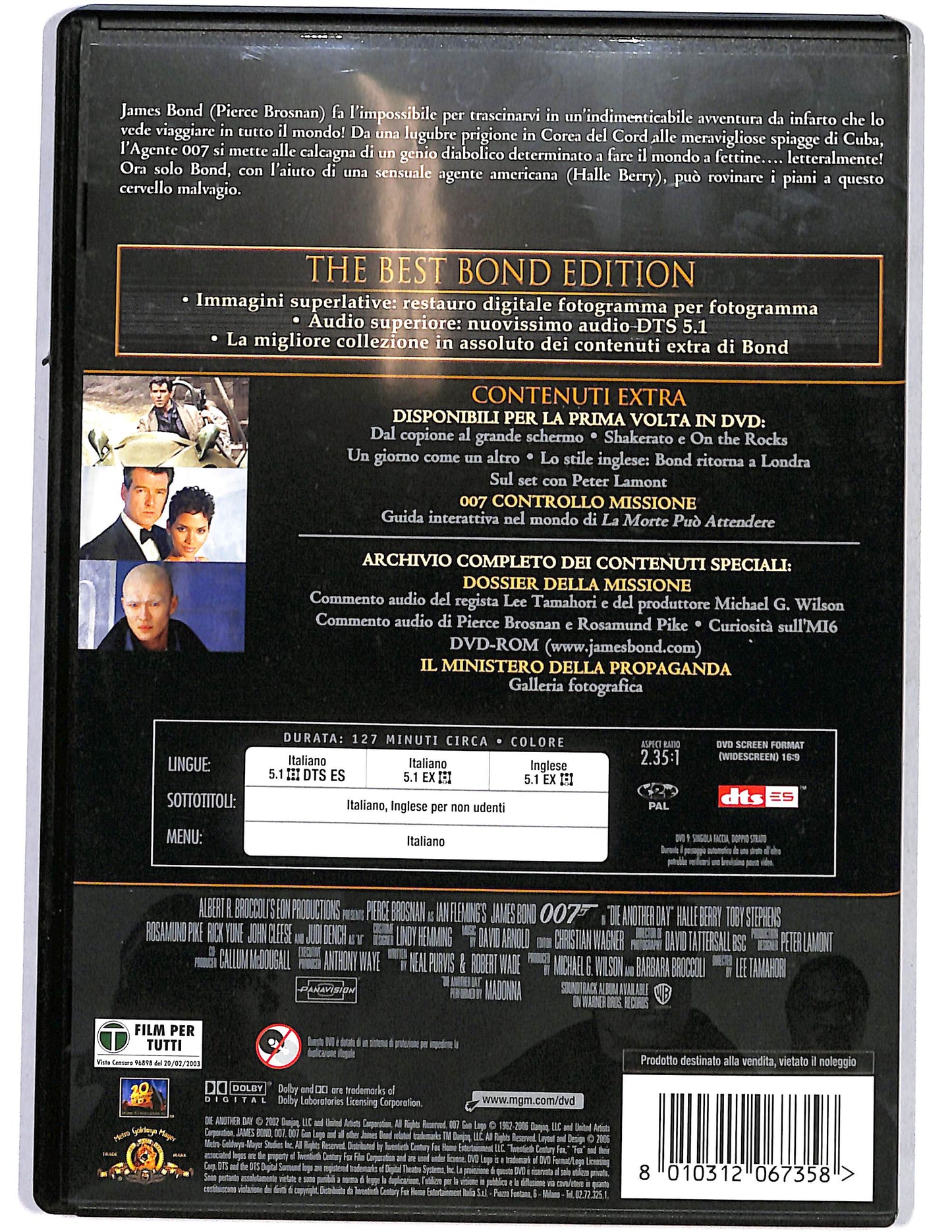 EBOND La morte puo attendere DVD DB760637